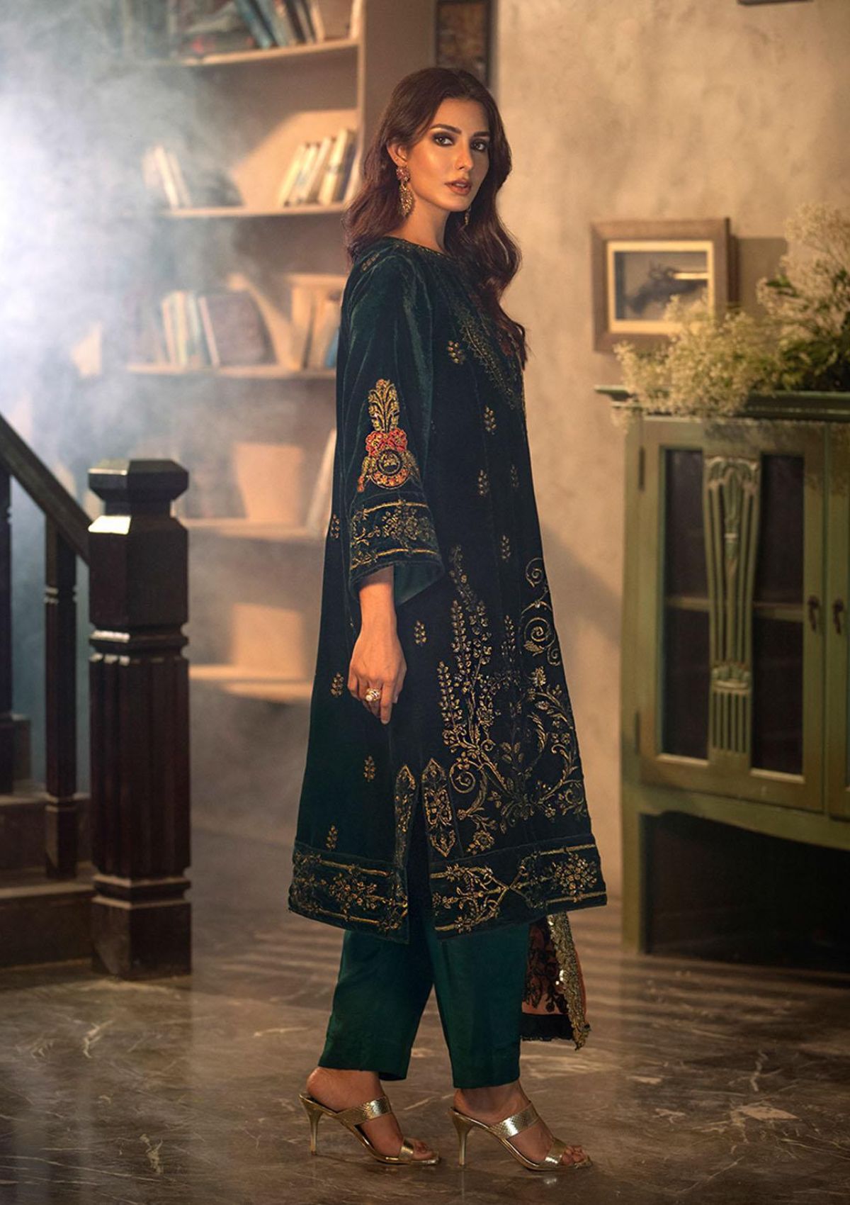 Winter Collection - Noorma Kaamal - Heer - Velvet - NKV#04