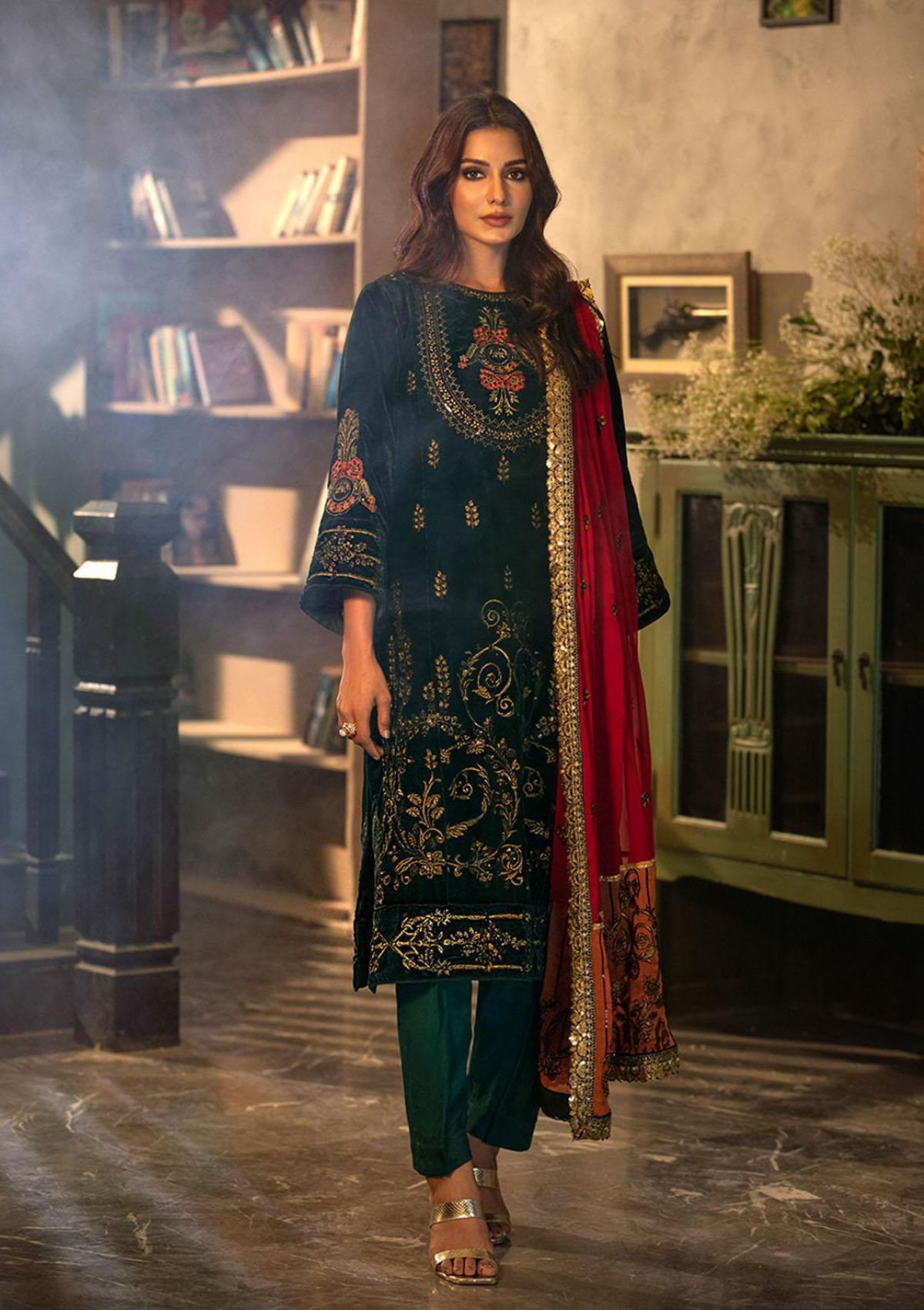Winter Collection - Noorma Kaamal - Heer - Velvet - NKV#04