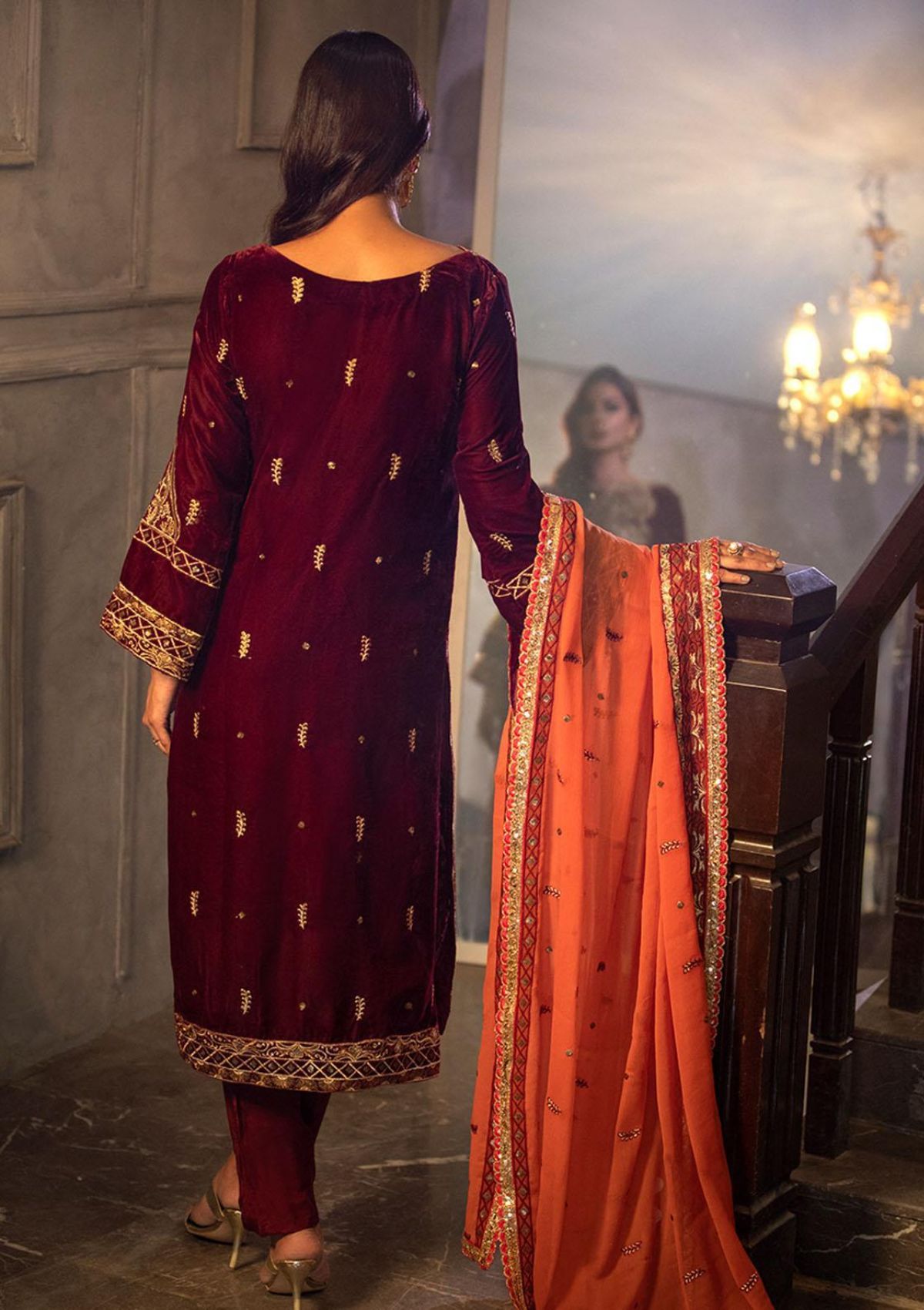 Winter Collection - Noorma Kaamal - Heer - Velvet - NKV#05