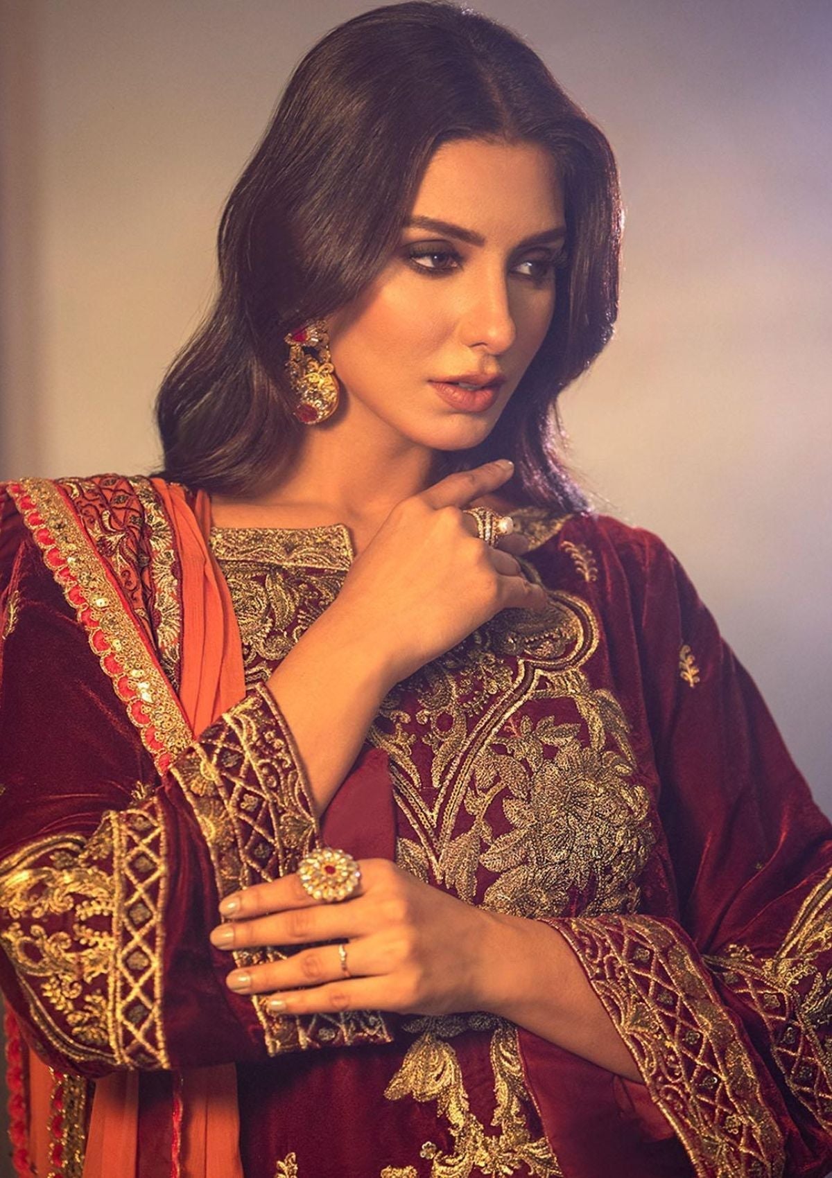 Winter Collection - Noorma Kaamal - Heer - Velvet - NKV#05