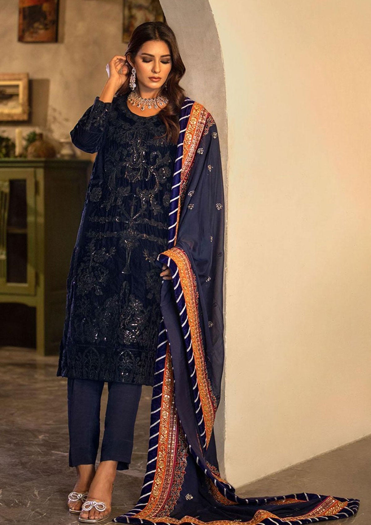 Winter Collection - Noorma Kaamal - Heer - Velvet - NKV#06