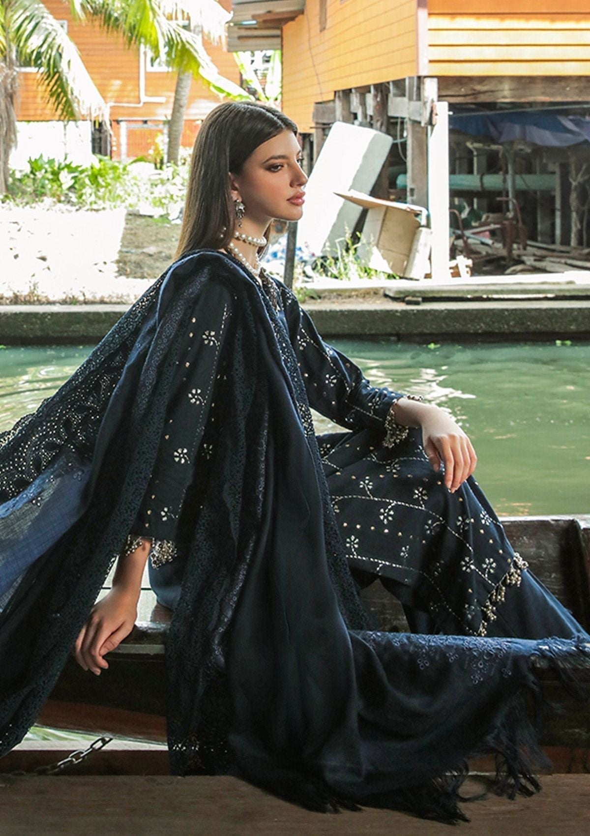 Winter Collection - Nureh - Bazaar - Chikankari - NW#77