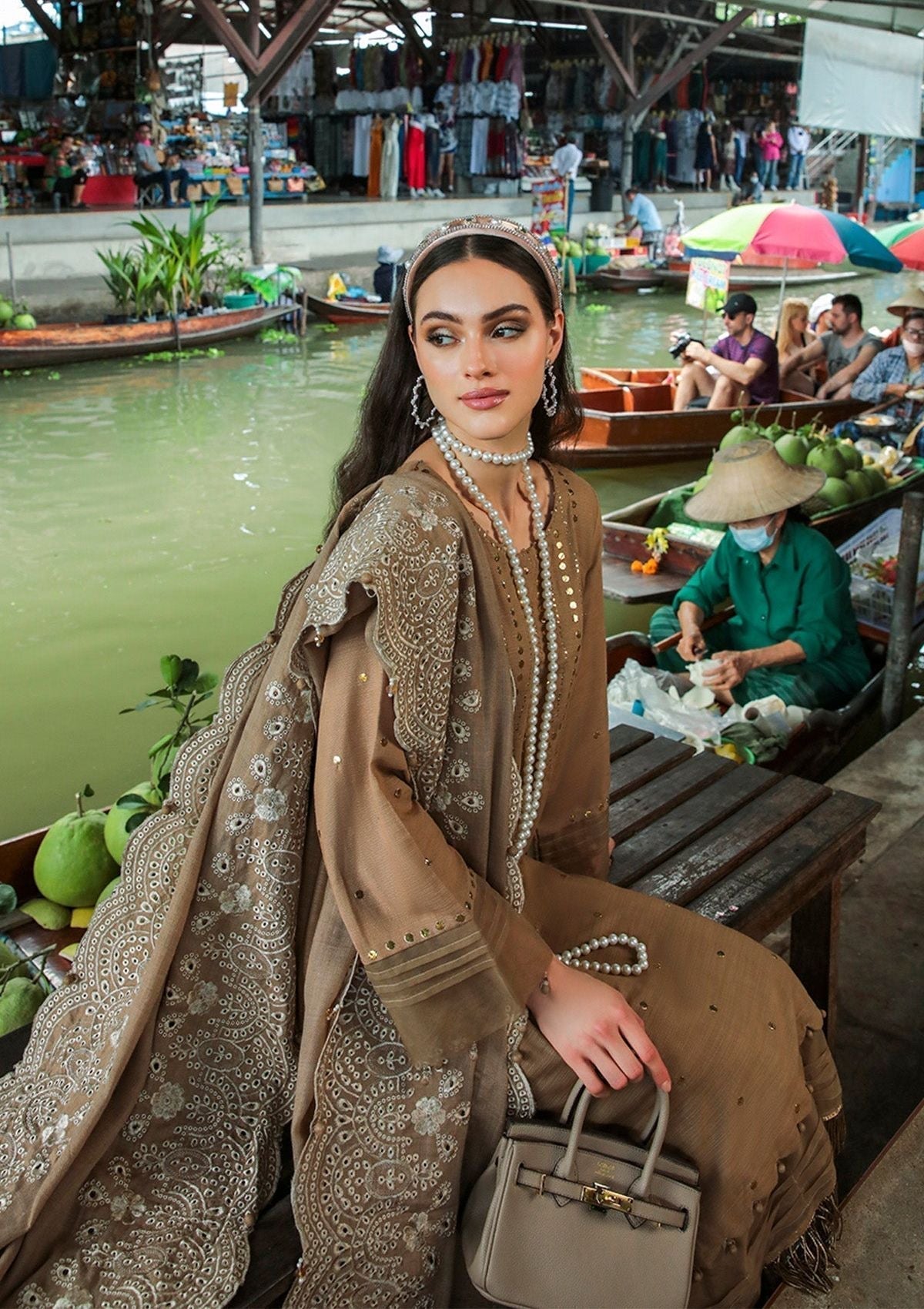 Winter Collection - Nureh - Bazaar - Chikankari - NW#78