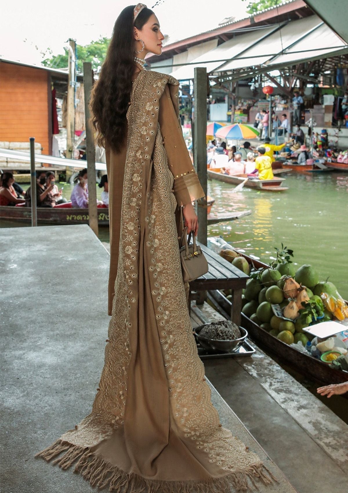 Winter Collection - Nureh - Bazaar - Chikankari - NW#78