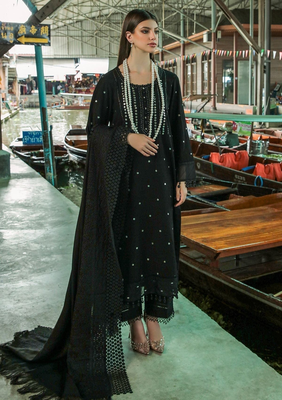 Winter Collection - Nureh - Bazaar - Chikankari - NW#79