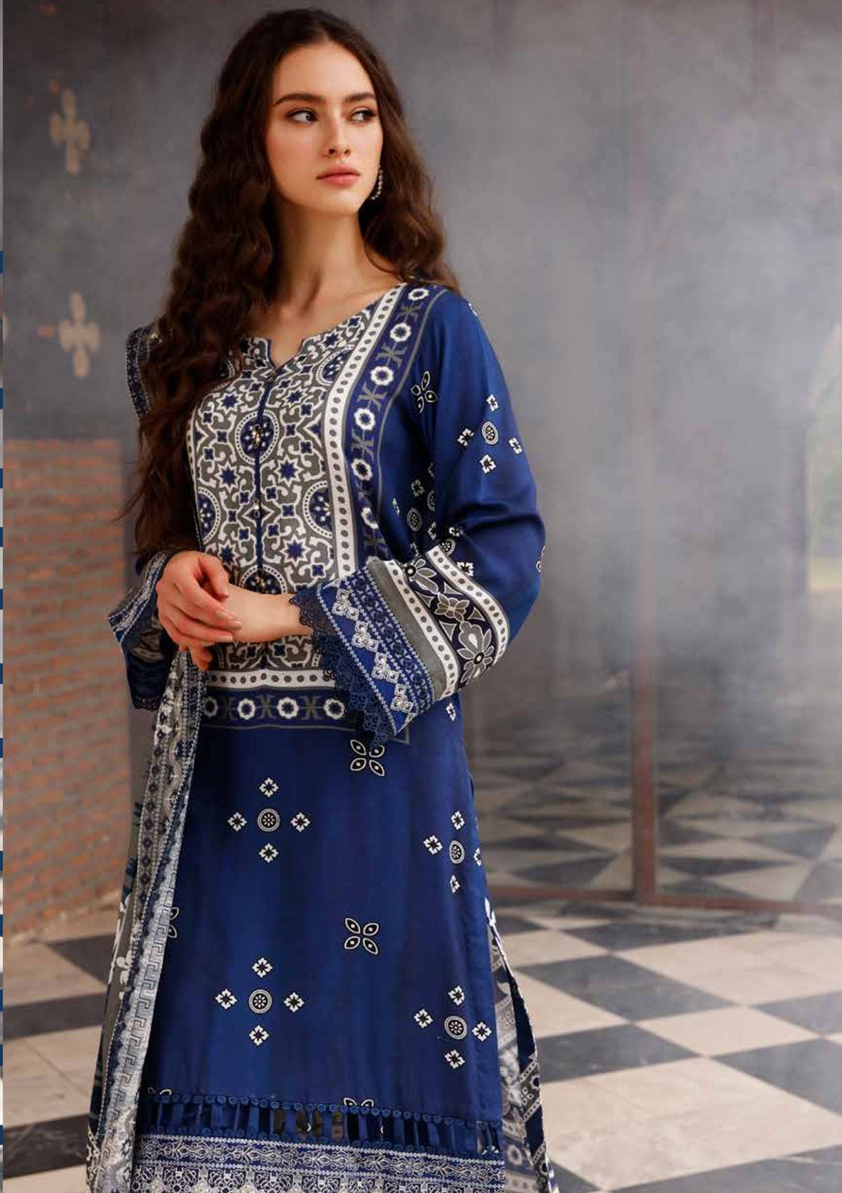 Winter Collection - Nureh - Gardenia - Slub Linen - NWG#79