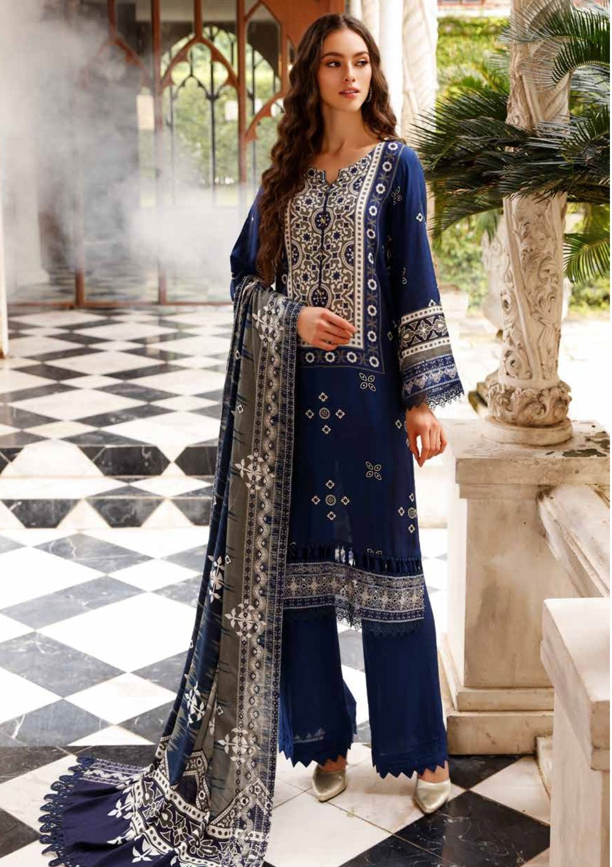 Winter Collection - Nureh - Gardenia - Slub Linen - NWG#79