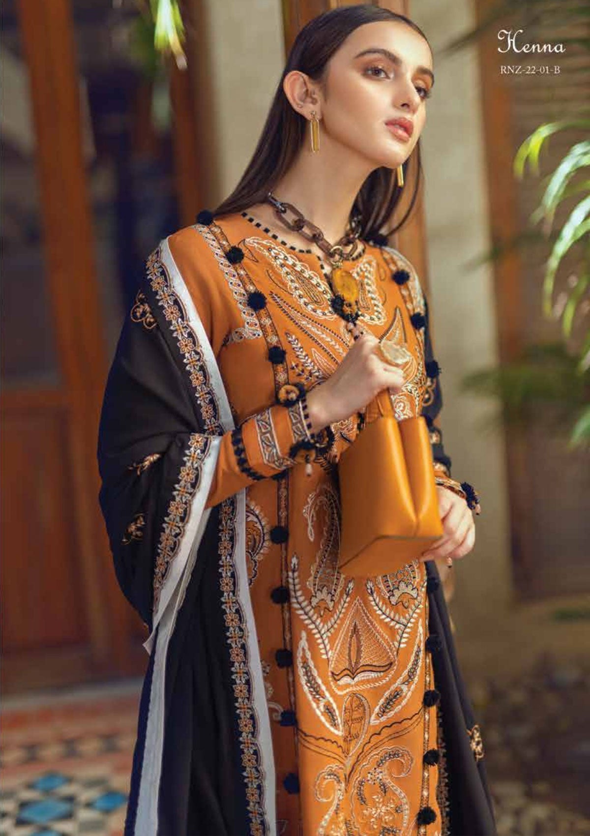 Winter Collection - Roheenaz - Winter Edit's - RNZ#2 B (Henna)