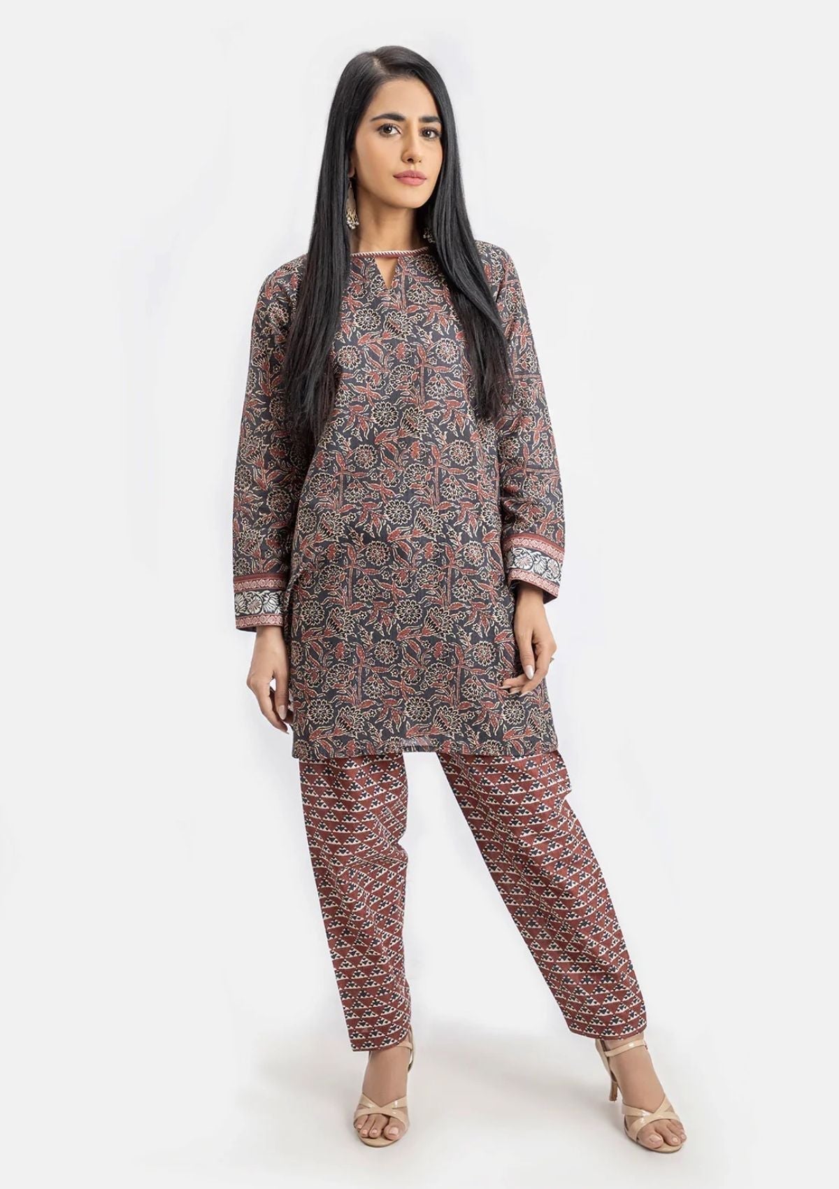 Winter Collection - Sahar - Khaddar - 2Pcs - SWK#7