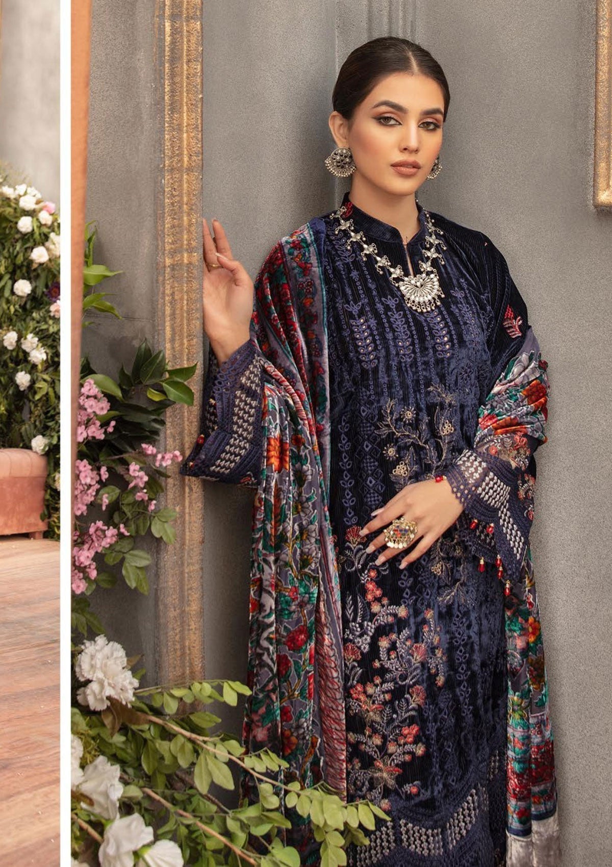 Winter Collection - Shaista - Kotrai Velvet - D#875