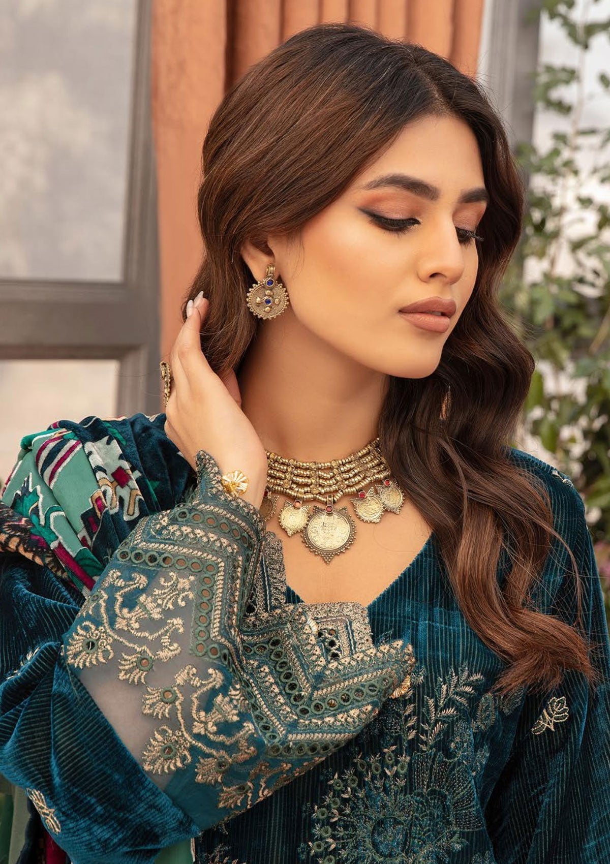 Winter Collection - Shaista - Kotrai Velvet - D#877