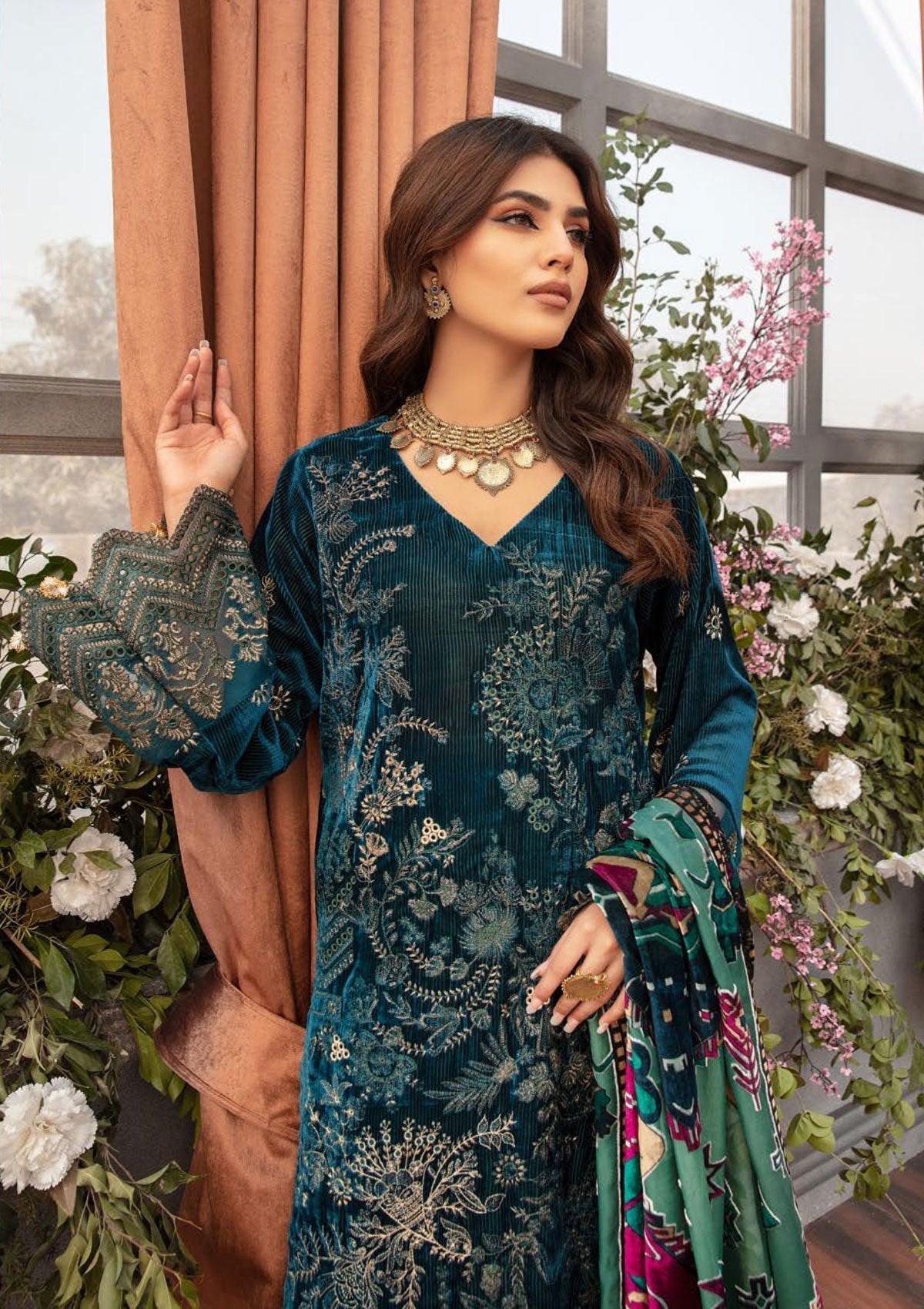 Winter Collection - Shaista - Kotrai Velvet - D#877