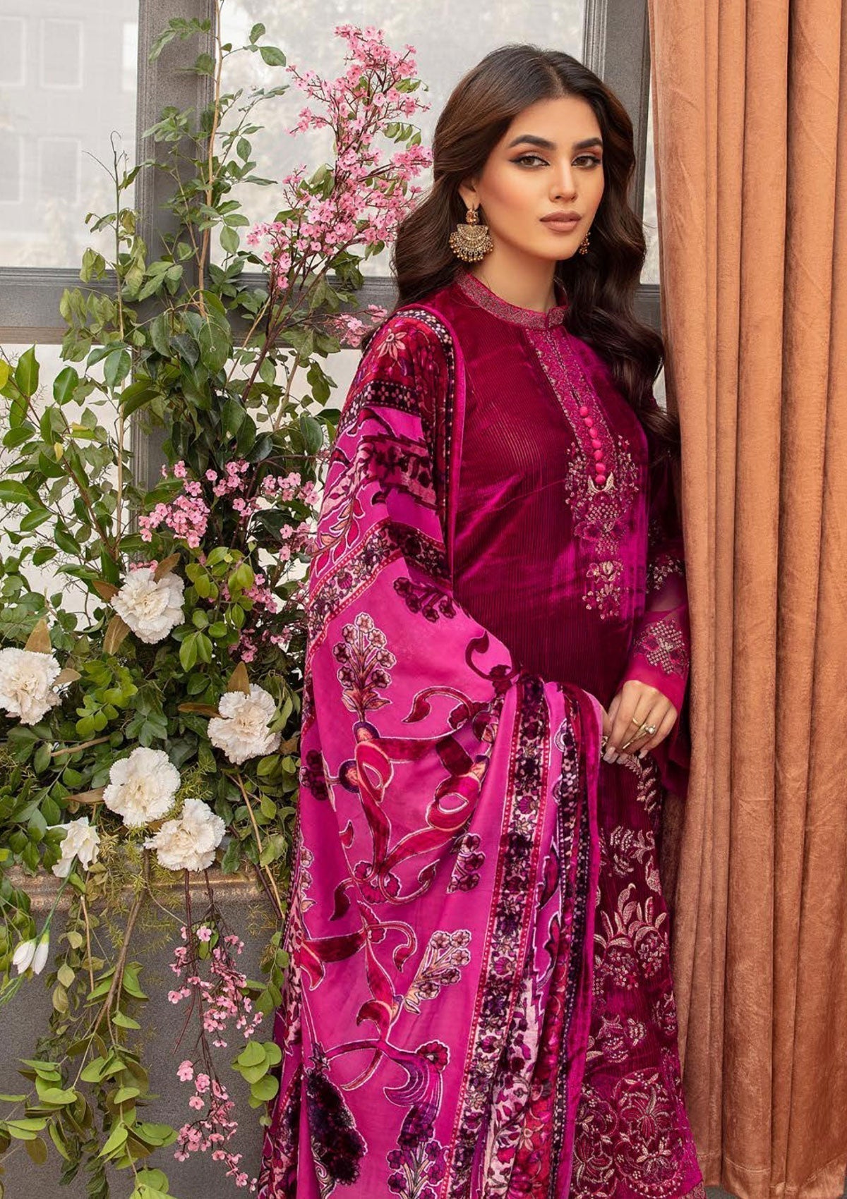 Winter Collection - Shaista - Kotrai Velvet - D#878
