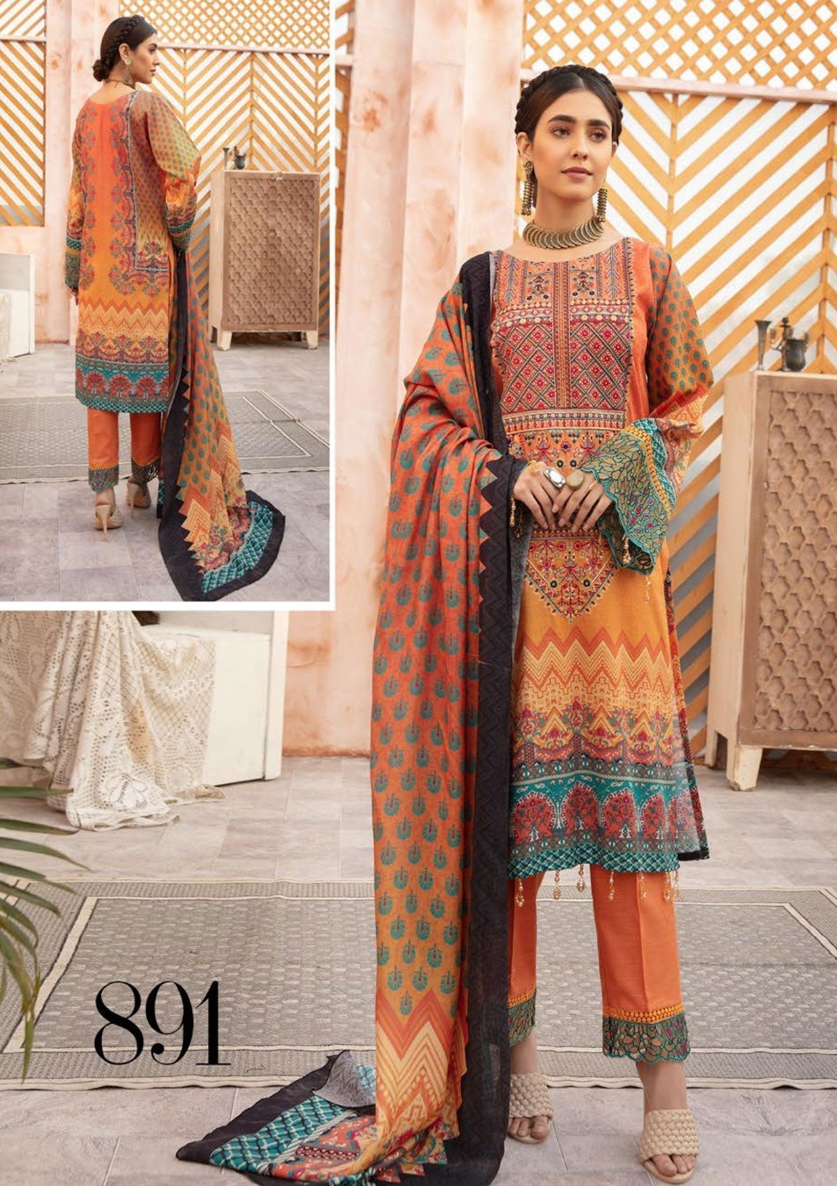 Winter Collection - Shaista - Nazakat - Khaddar - D#891