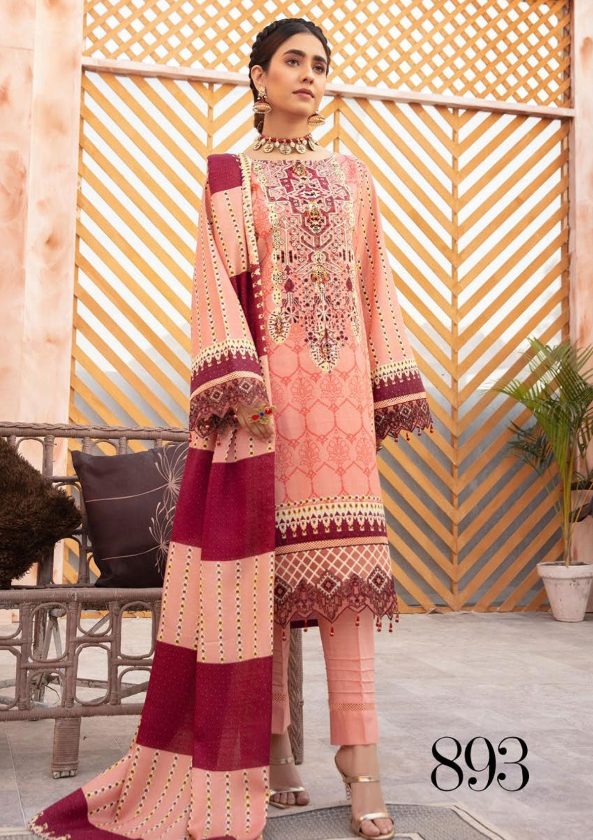 Winter Collection - Shaista - Nazakat - Khaddar - D#893