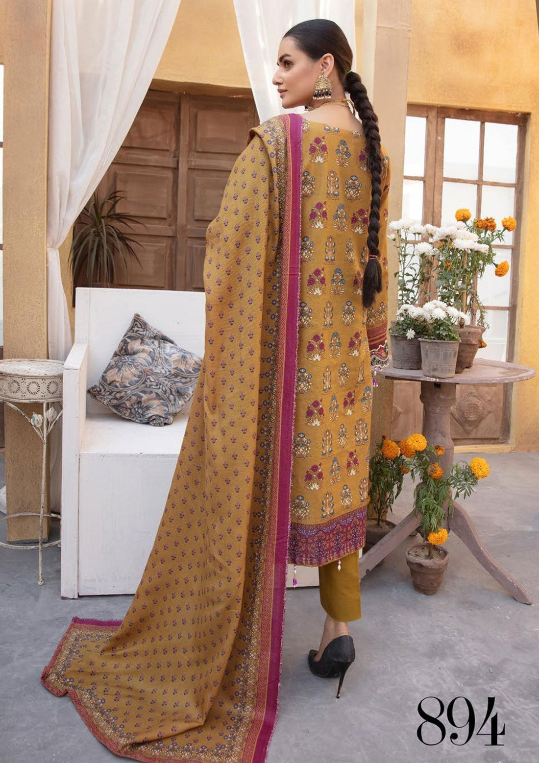 Winter Collection - Shaista - Nazakat - Khaddar - D#894