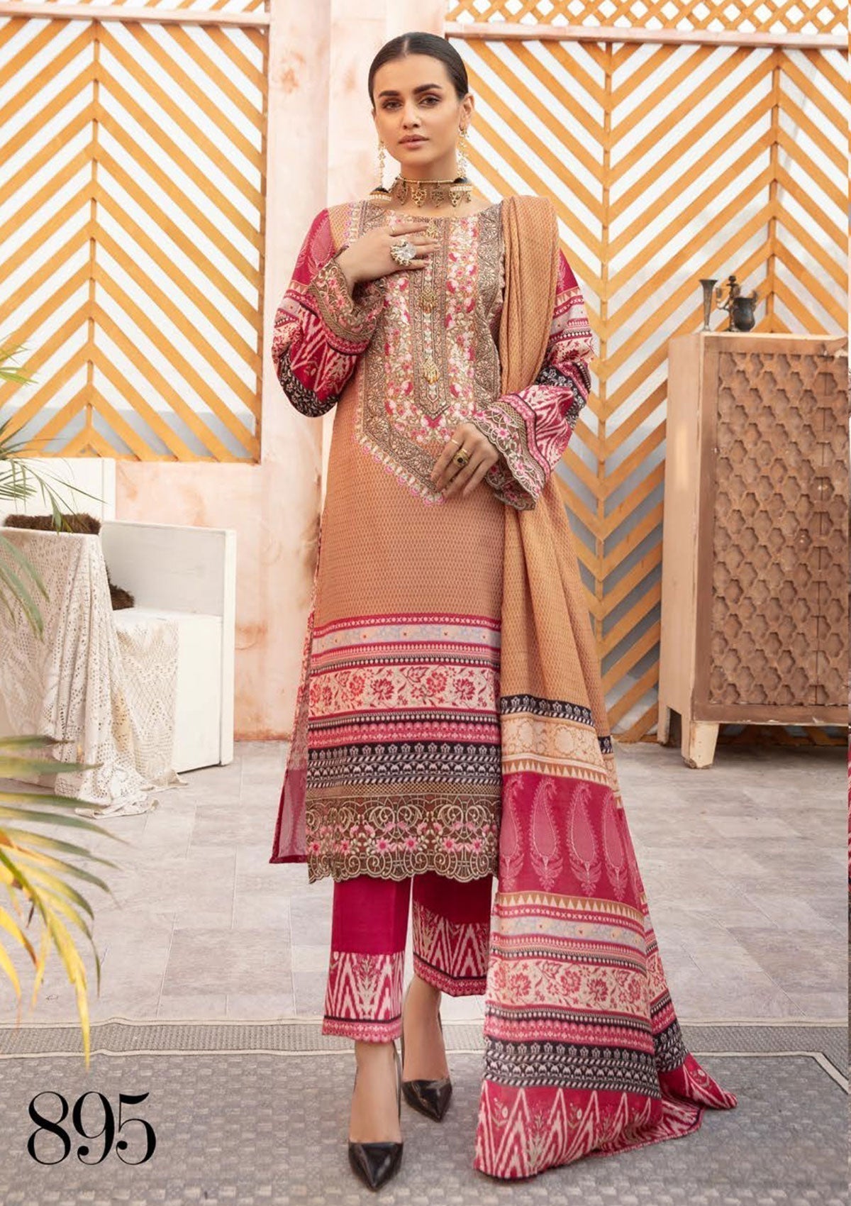 Winter Collection - Shaista - Nazakat - Khaddar - D#895