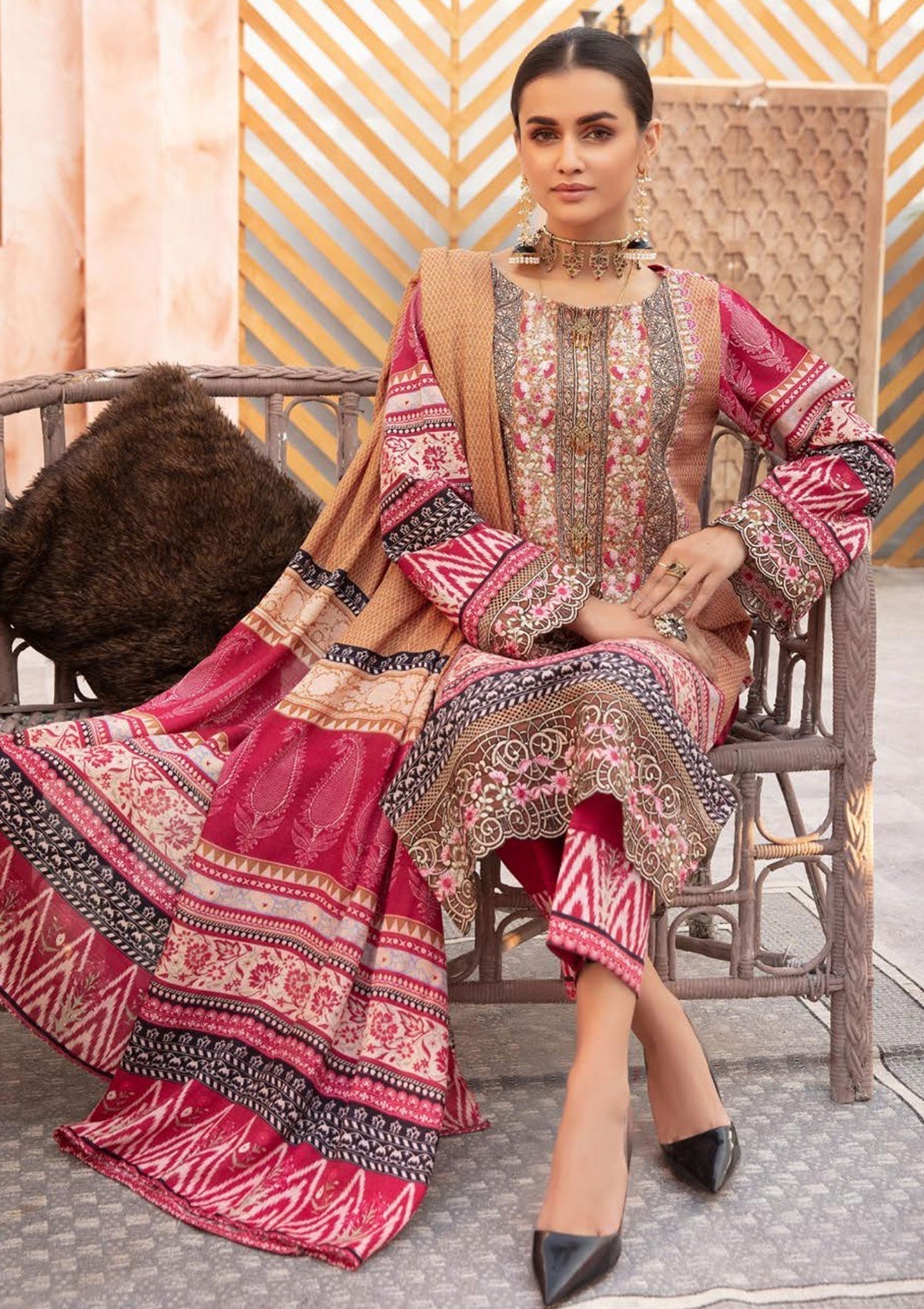 Winter Collection - Shaista - Nazakat - Khaddar - D#895