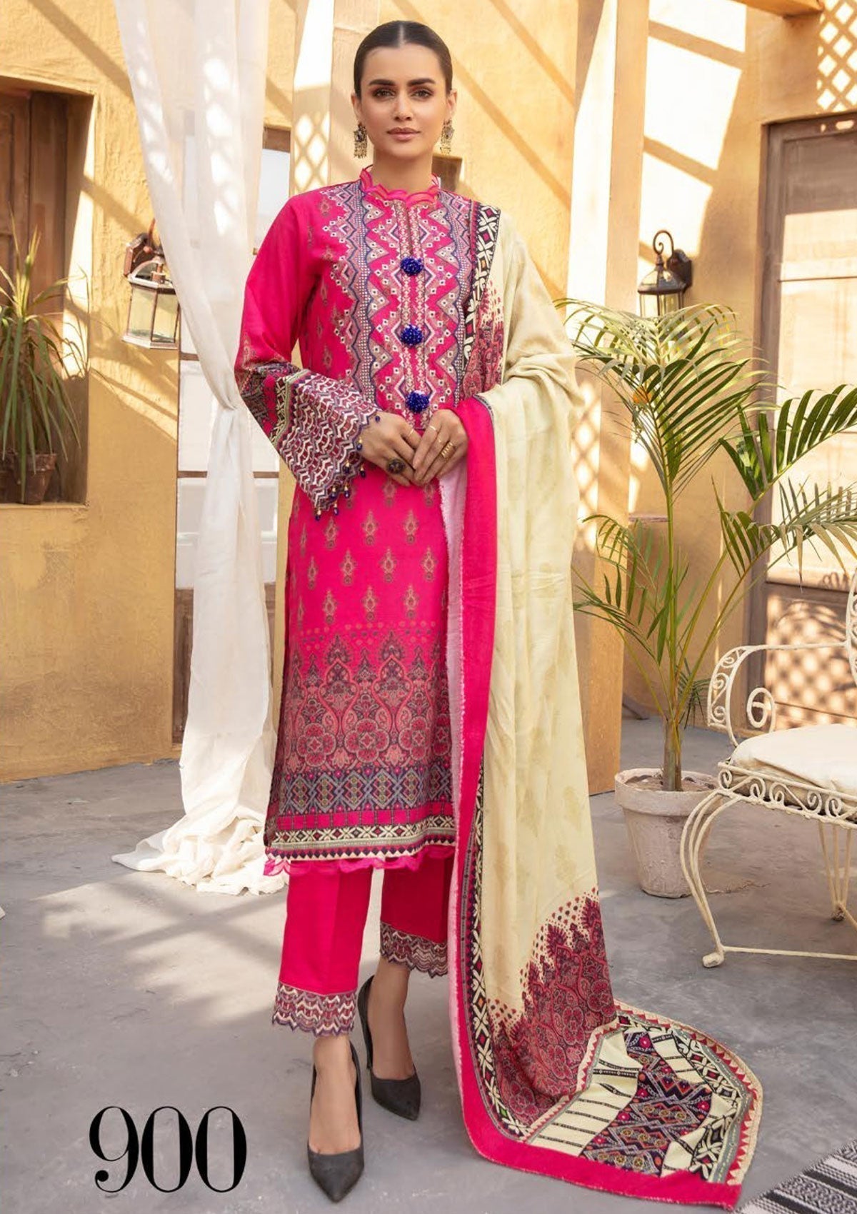 Winter Collection - Shaista - Nazakat - Khaddar - D#900