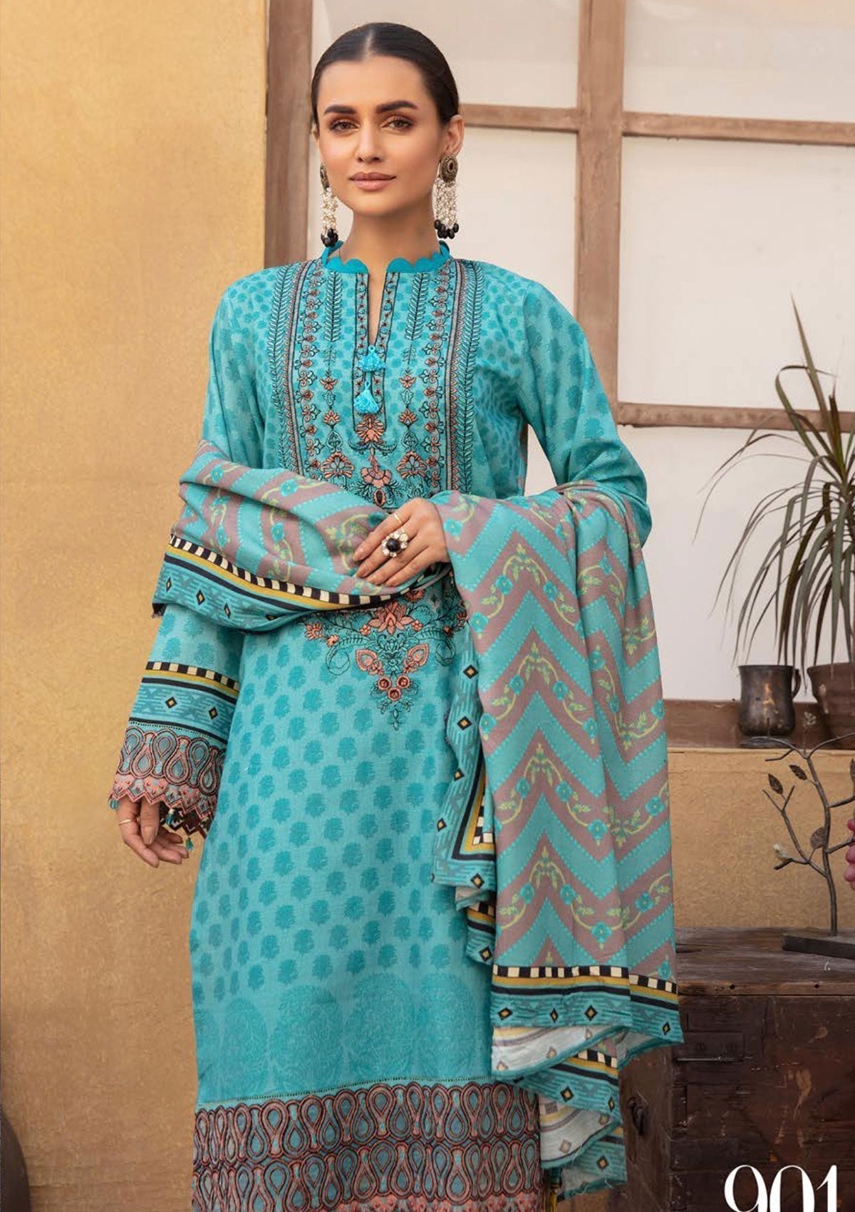 Winter Collection - Shaista - Nazakat - Khaddar - D#901