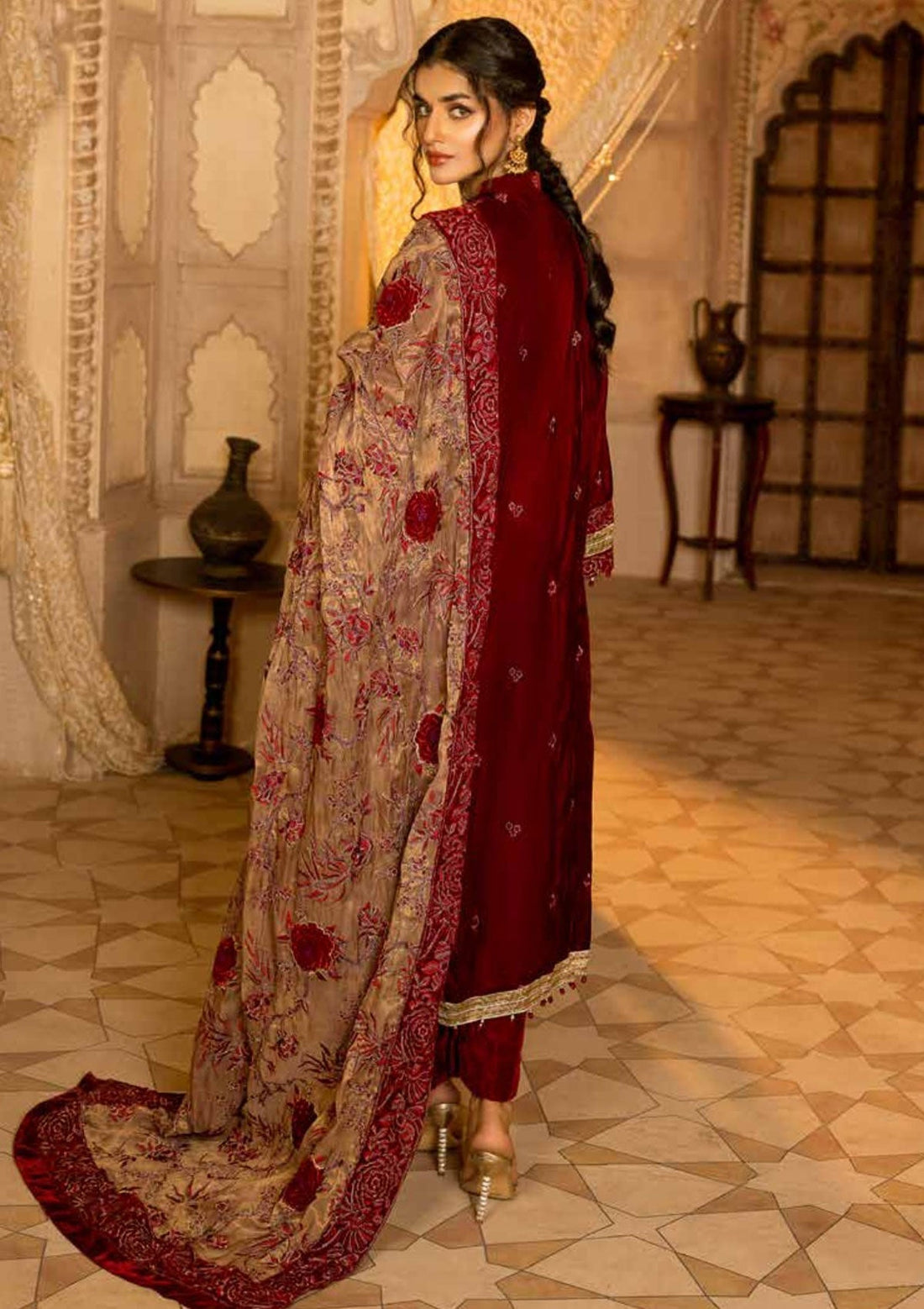 Winter Collection - Shaista - Velvet - Emb - SVEC#403