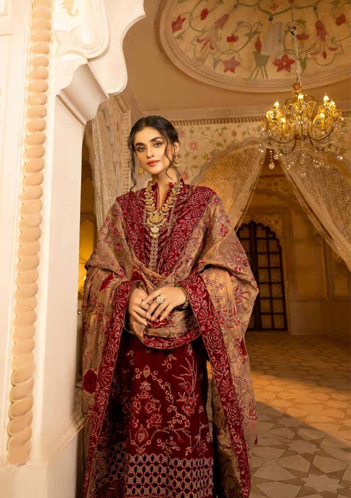 Winter Collection - Shaista - Velvet - Emb - SVEC#403