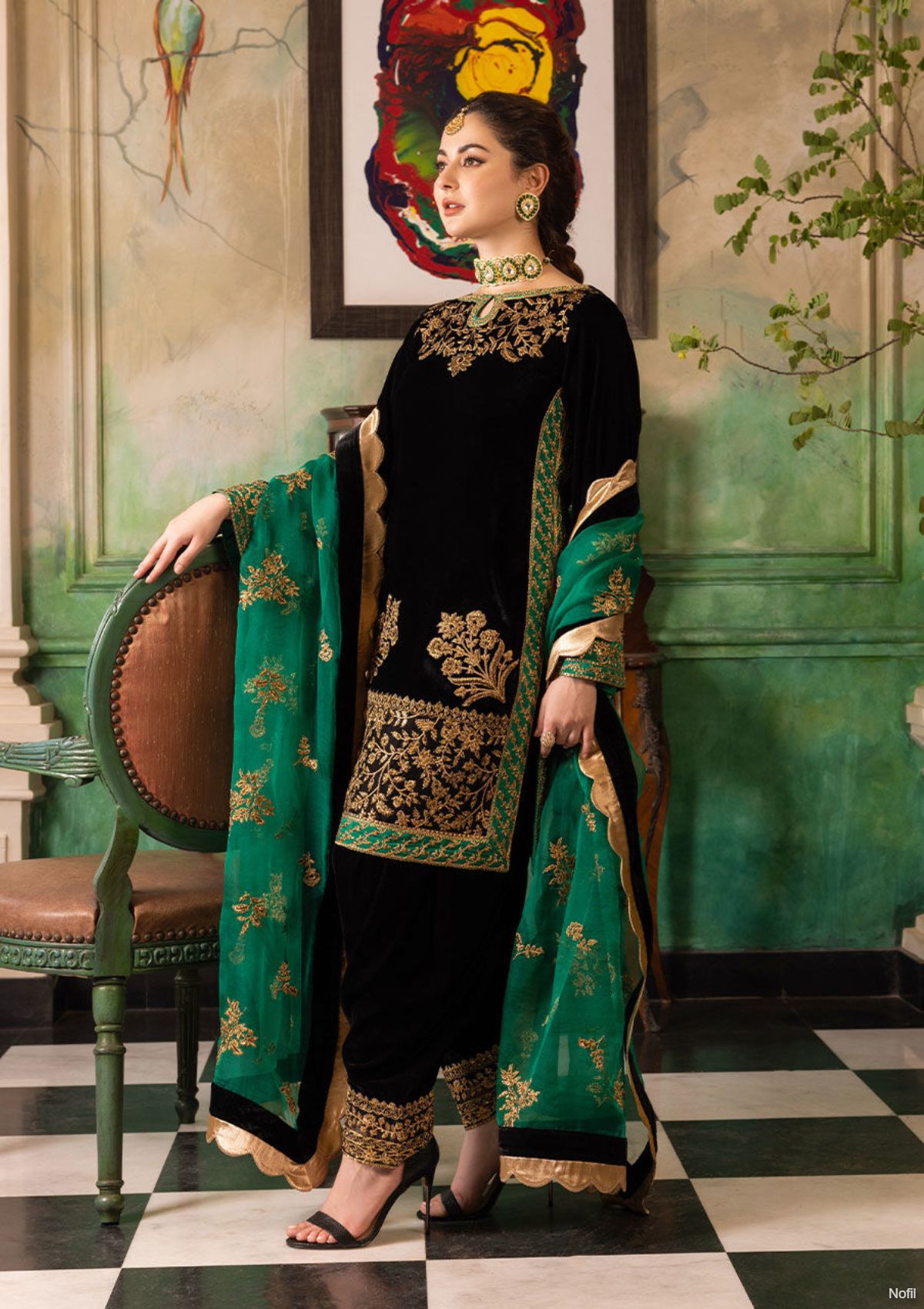 Winter Collection - Zainab Chottani - Velvet - ZCV#1