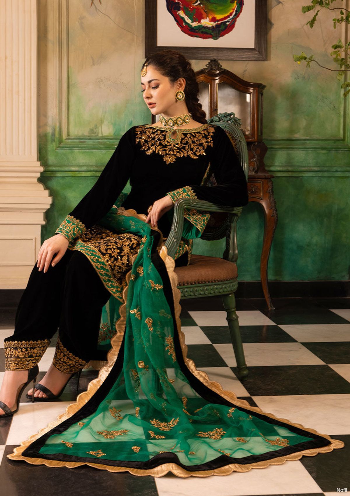 Winter Collection - Zainab Chottani - Velvet - ZCV#1