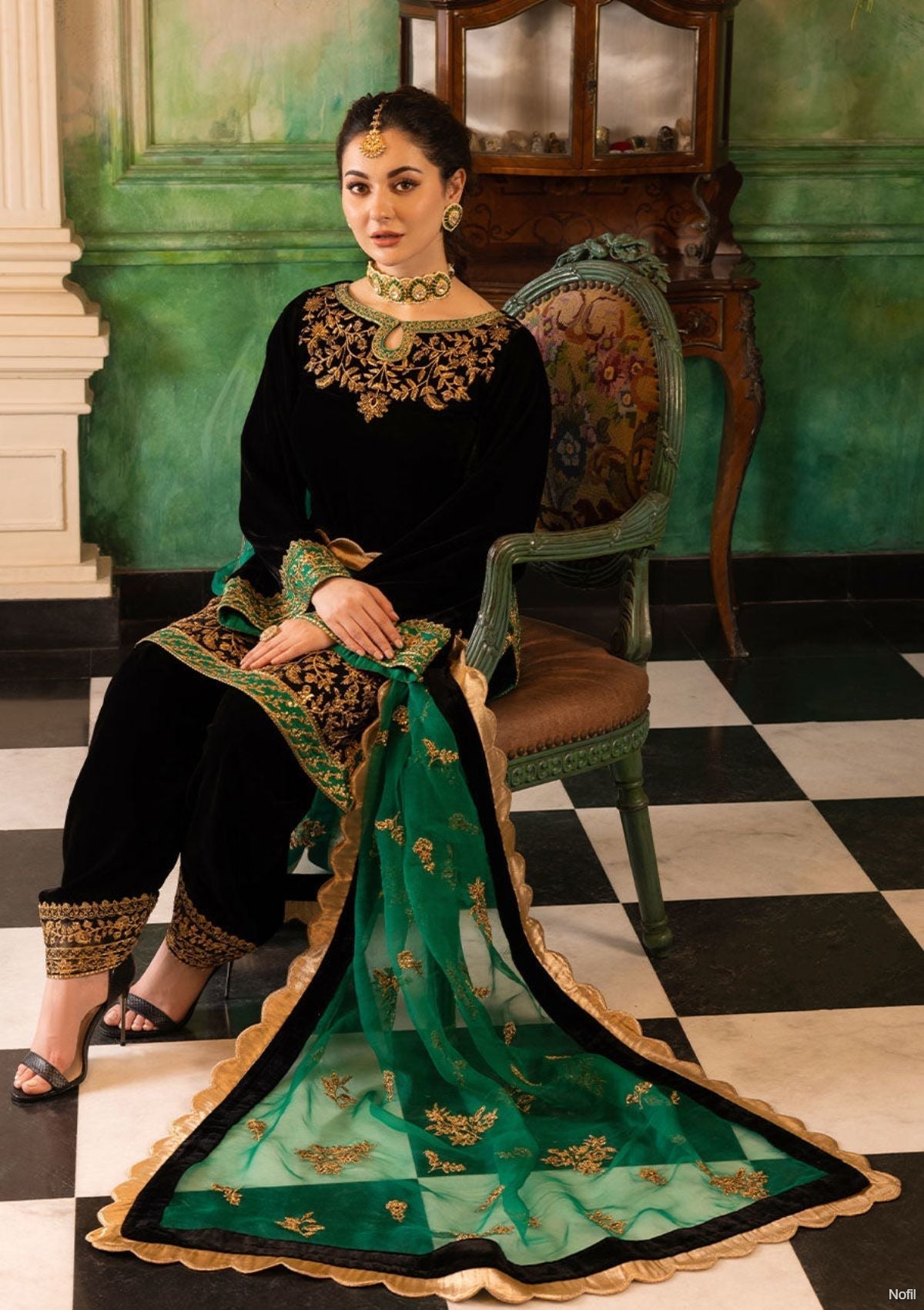 Winter Collection - Zainab Chottani - Velvet - ZCV#1