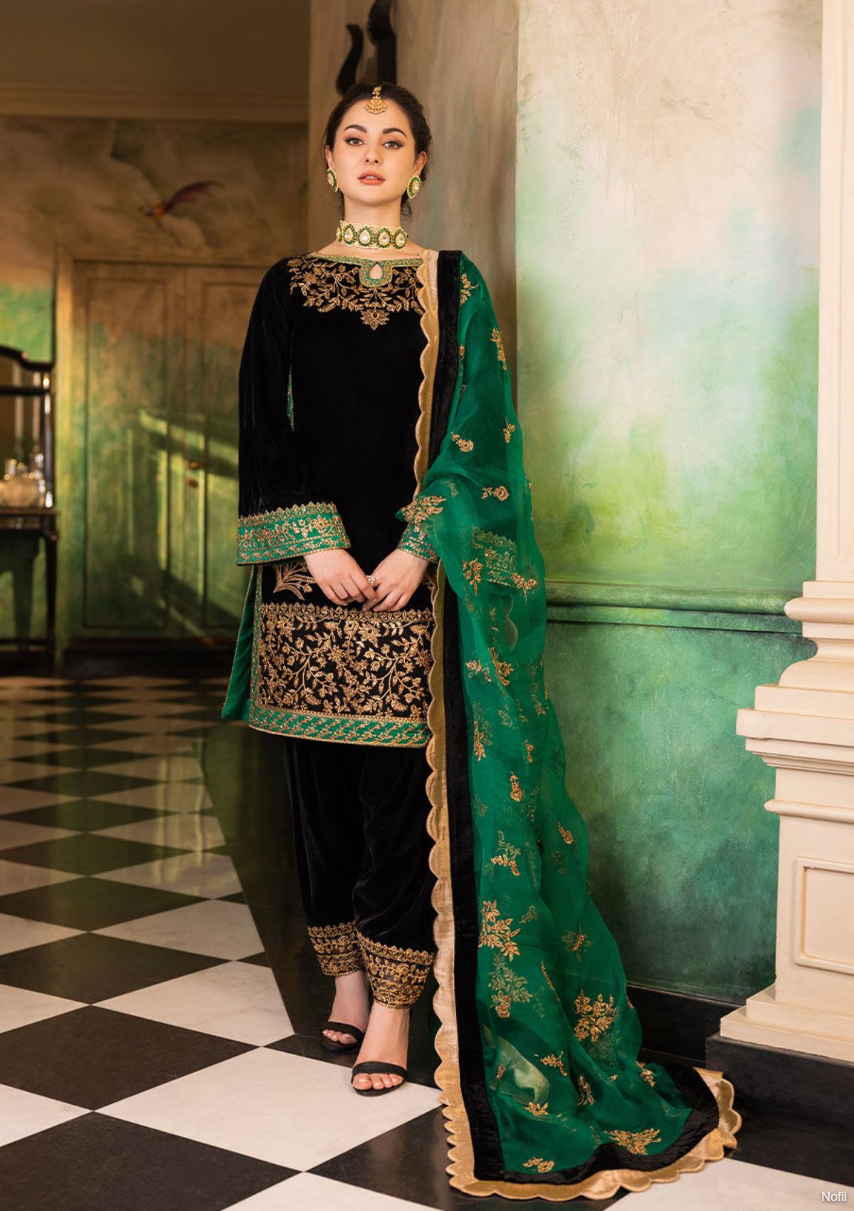 Winter Collection - Zainab Chottani - Velvet - ZCV#1