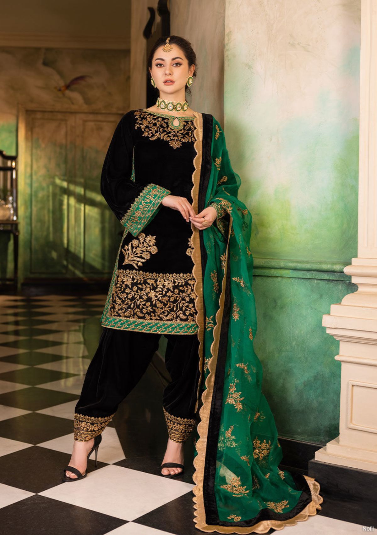 Winter Collection - Zainab Chottani - Velvet - ZCV#1