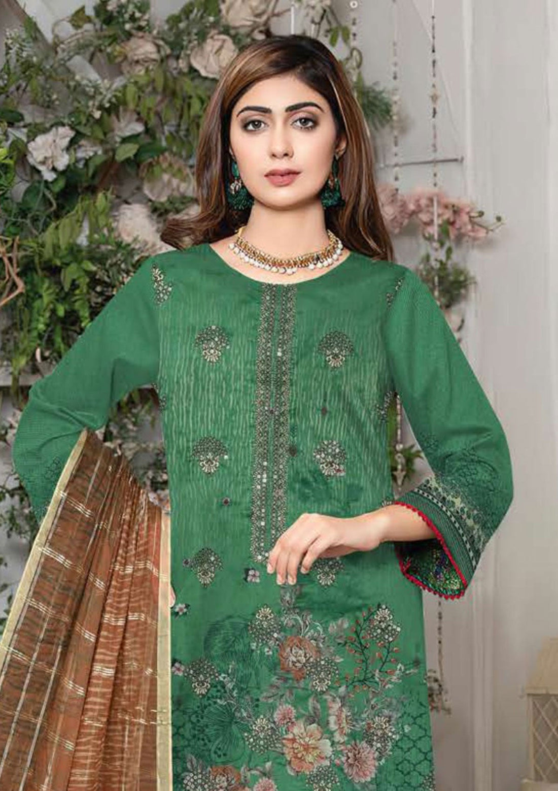 Winter Collection - Zara Meer - Viscose - V52 - D#7 - Official Zara Meer - Agha Fabrics UK
