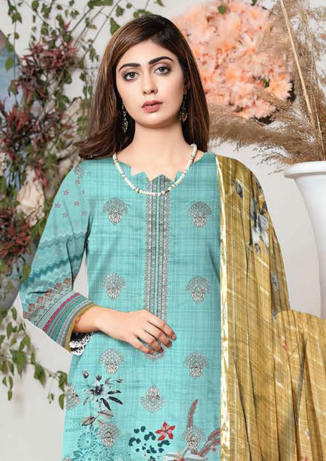 Winter Collection - Zara Meer - Viscose - V52 - D#9 - Official Zara Meer - Agha Fabrics UK