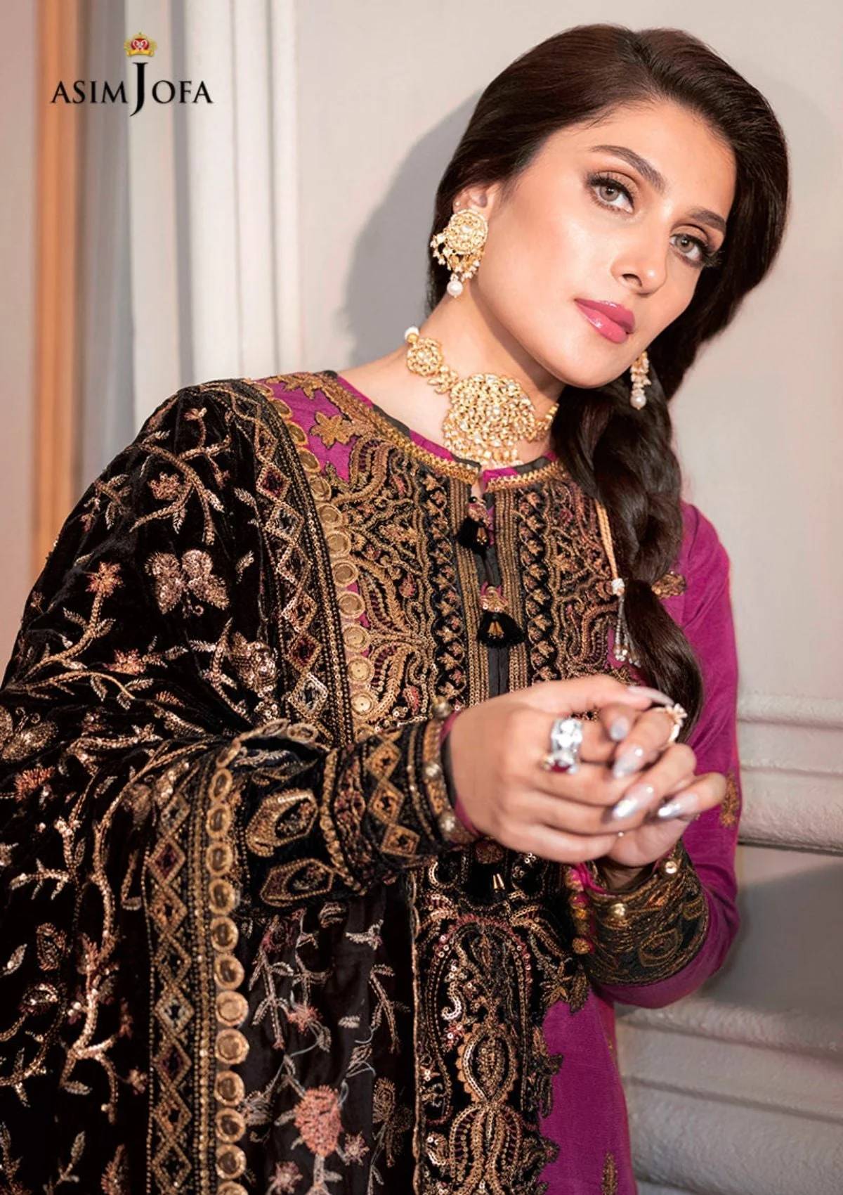 Winter Collection - Asim Jofa - Ayeza Edit - AJAM#4