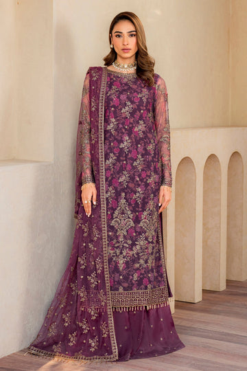 Zarif | Iris Printed Embroidered Edit 24 | SALVIA