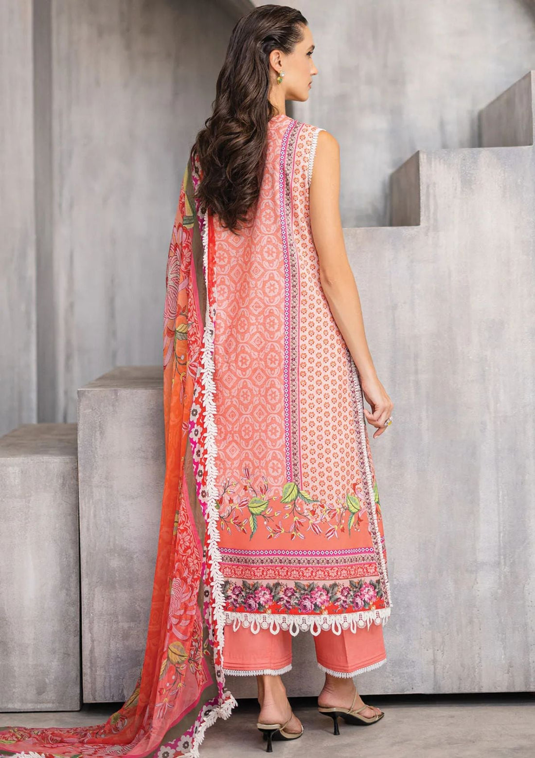 Lawn Collection - Roheenaz - Azalea - RA24#04 - A - Radiant Rose