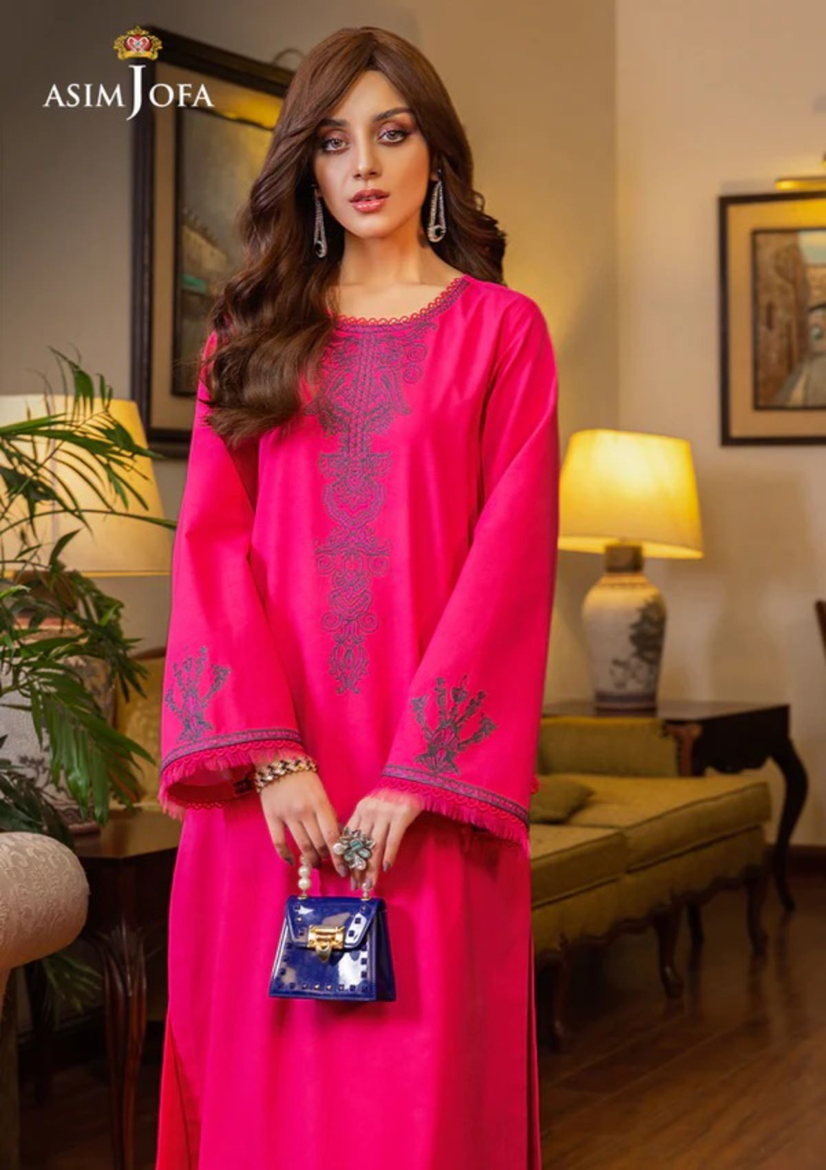 Lawn Collection - Asim Jofa - Festive - AJPE#47 - Official Asim Jofa - Agha Fabrics UK
