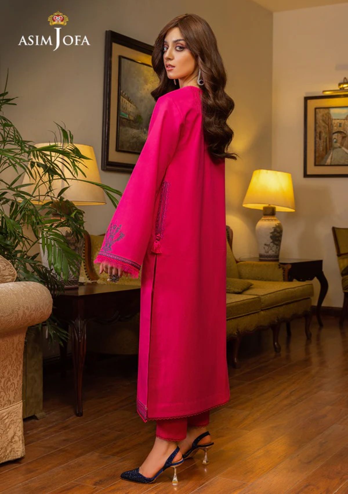 Lawn Collection - Asim Jofa - Festive - AJPE#47 - Official Asim Jofa - Agha Fabrics UK