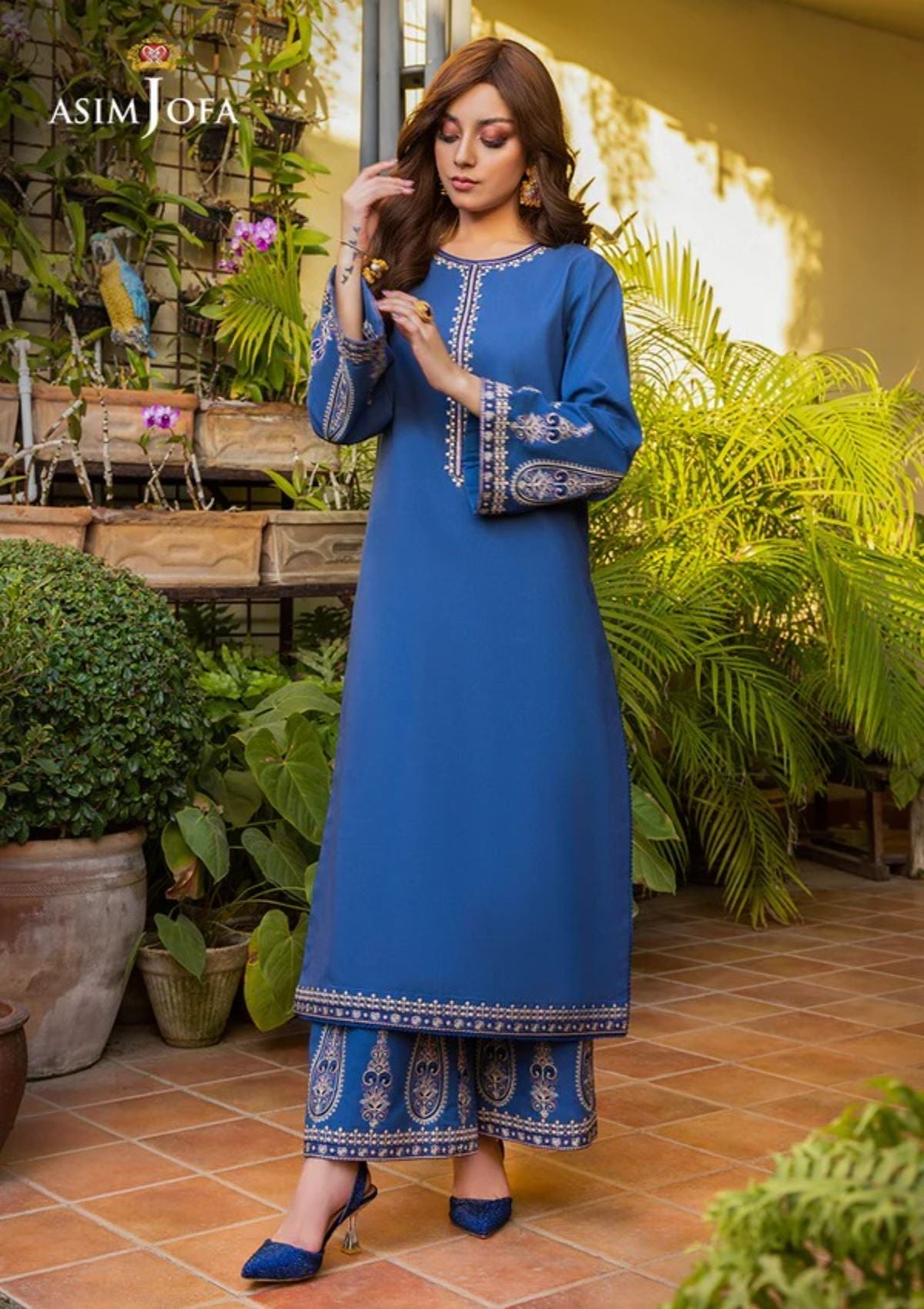 Lawn Collection - Asim Jofa - Festive - AJPE#49 - Official Asim Jofa - Agha Fabrics UK