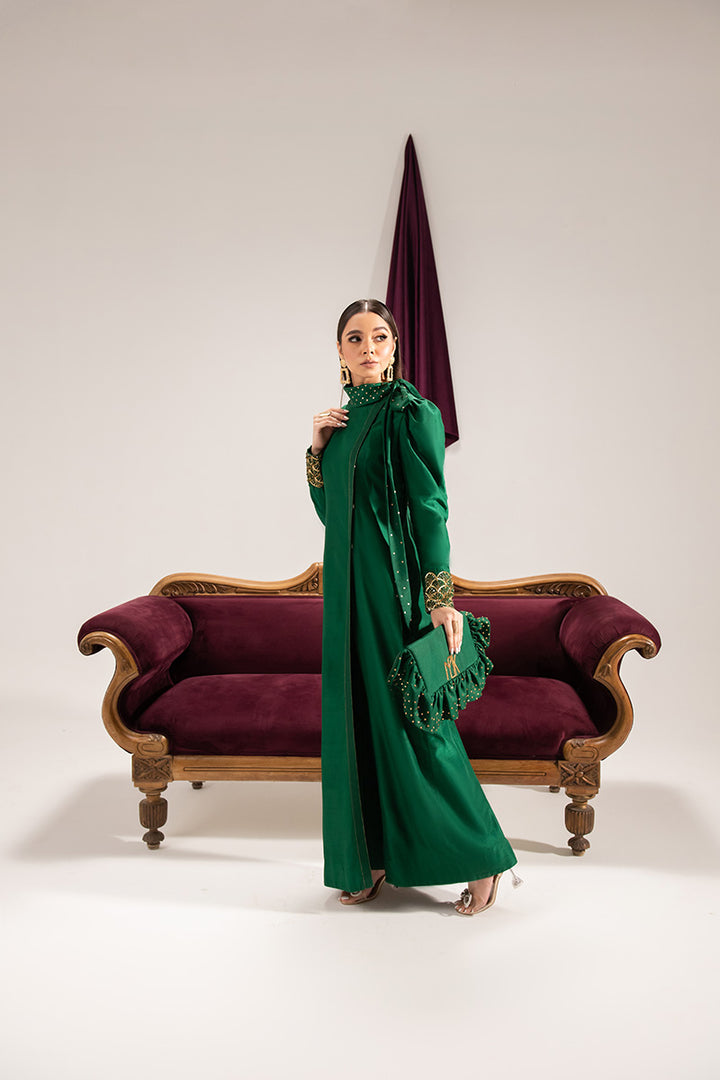 Maria Osama Khan | Tiffany Formals | Emerald -  Maria Osama Khan Formal -  Agha Fabrics