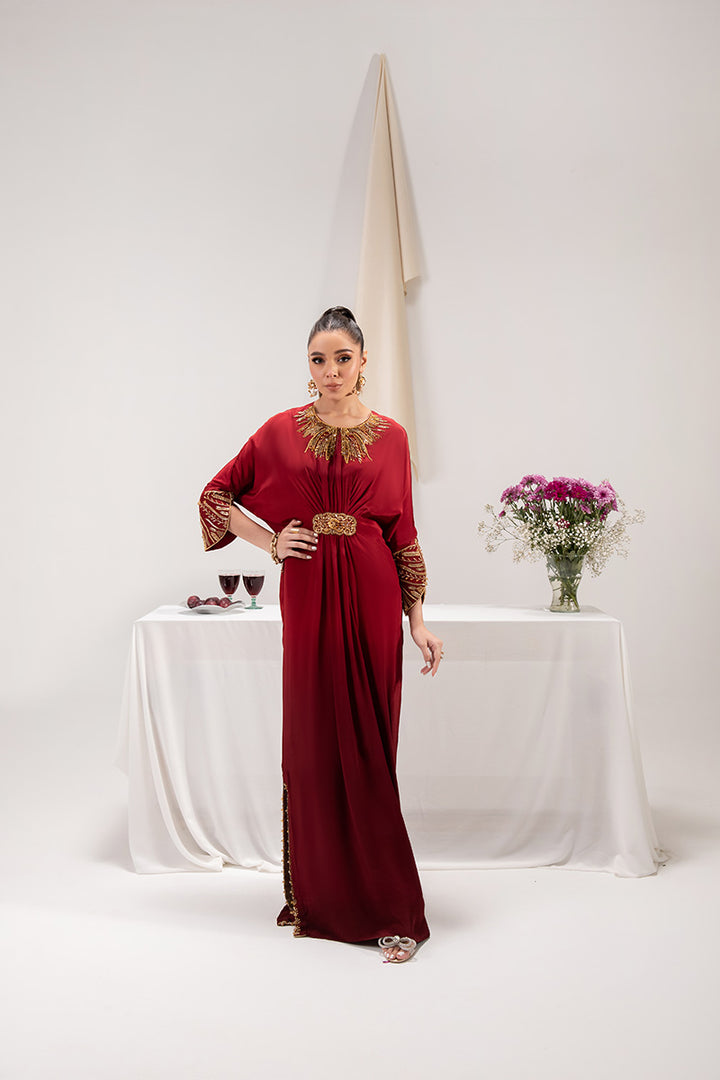 Maria Osama Khan | Tiffany Formals | Ruby -  Maria Osama Khan Formal -  Agha Fabrics