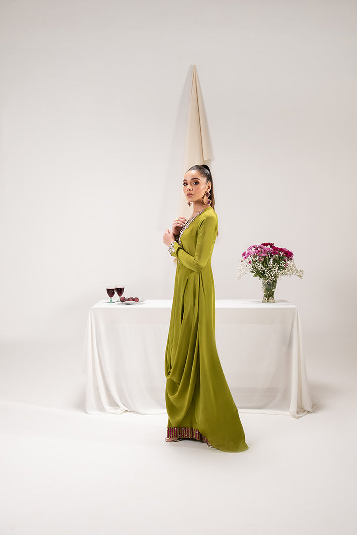 Maria Osama Khan | Tiffany Formals | Peridot -  Maria Osama Khan Formal -  Agha Fabrics