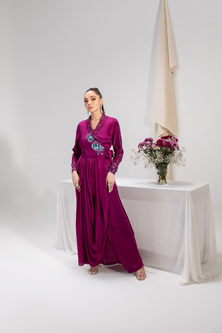 Maria Osama Khan | Tiffany Formals | Amethyst -  Maria Osama Khan Formal -  Agha Fabrics
