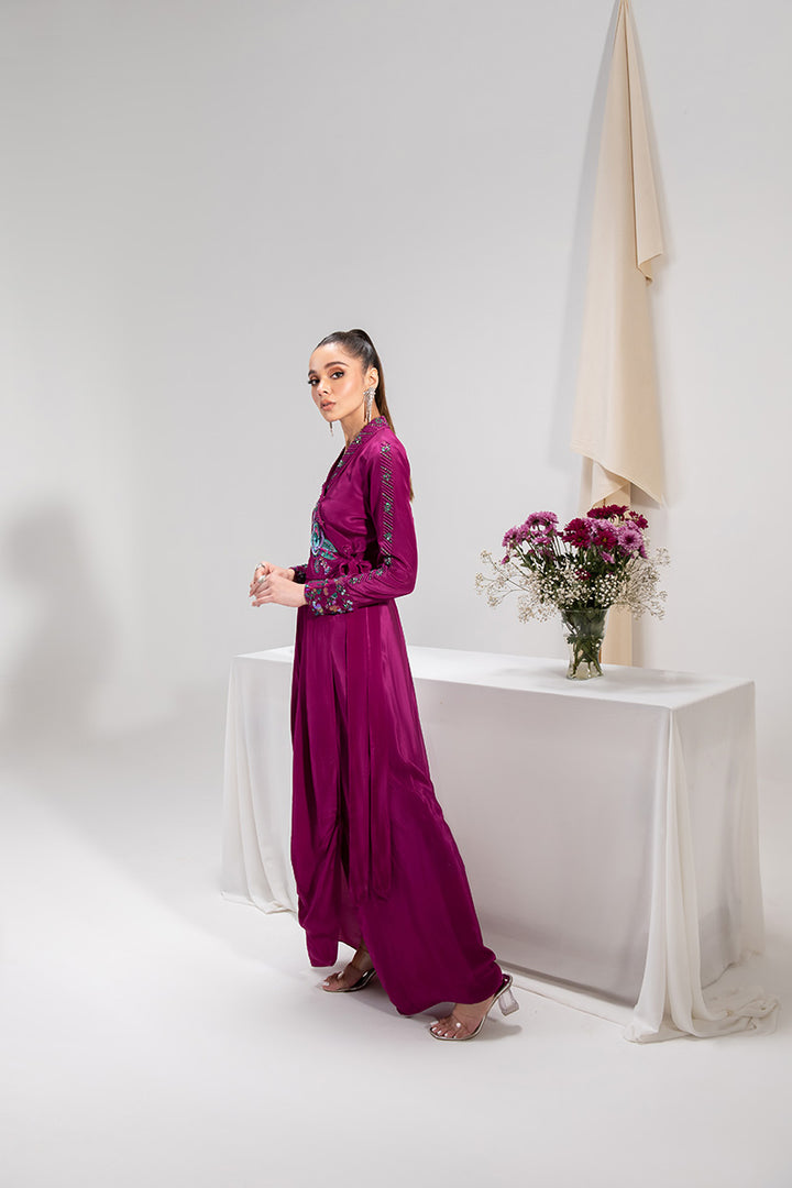 Maria Osama Khan | Tiffany Formals | Amethyst -  Maria Osama Khan Formal -  Agha Fabrics