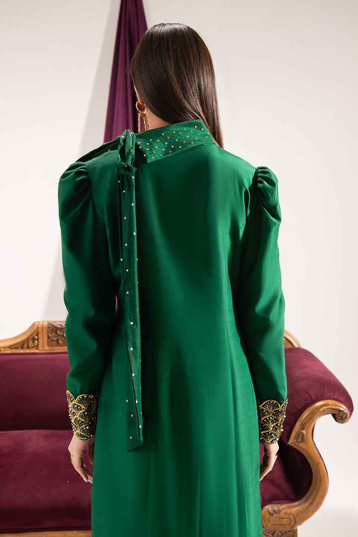 Maria Osama Khan | Tiffany Formals | Emerald -  Maria Osama Khan Formal -  Agha Fabrics