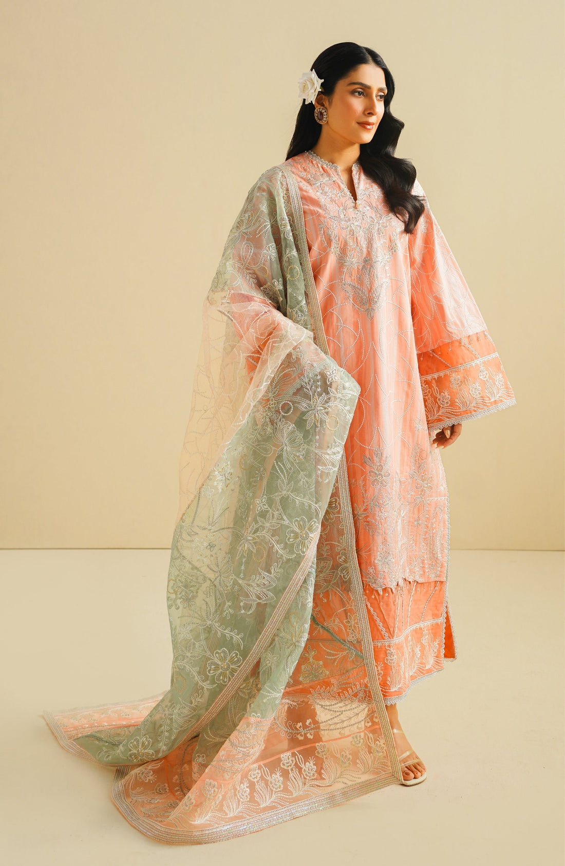 Maryum N Maria | Eid Luxury Lawn 24 | Aiza -  Maryum N Maria Luxury -  Agha Fabrics