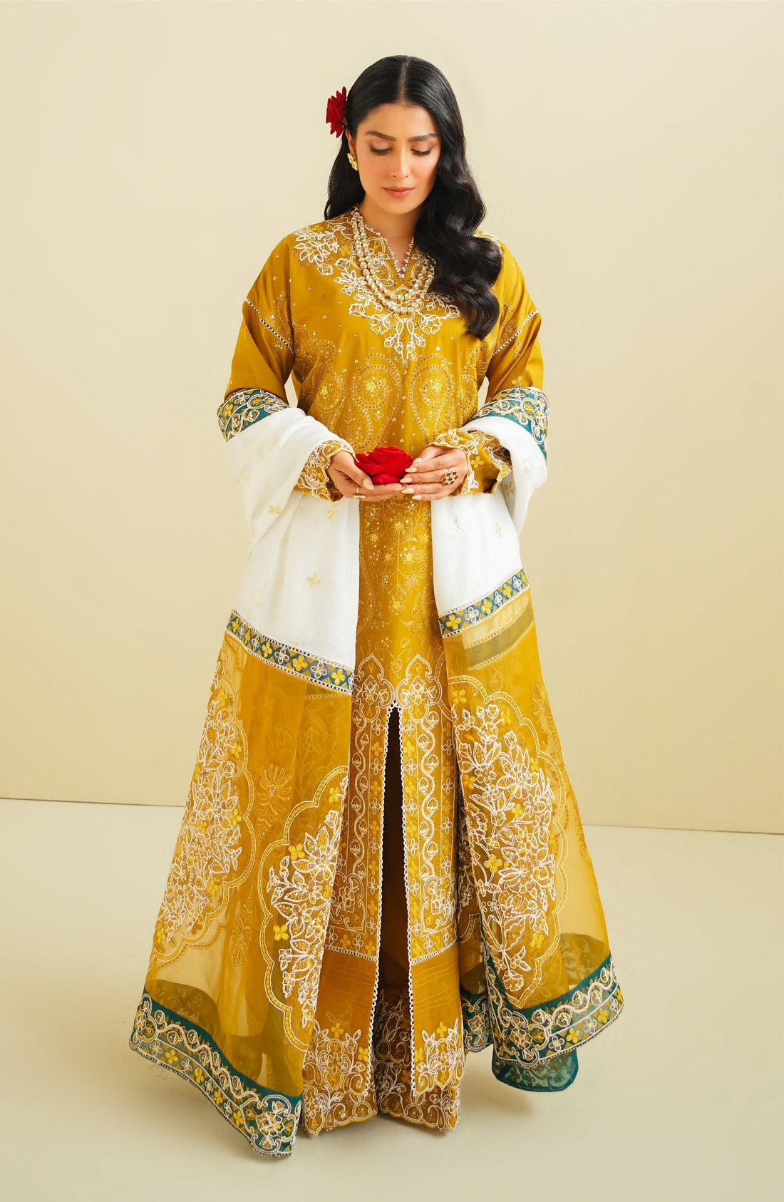 Maryum N Maria | Eid Luxury Lawn 24 | Sarah -  Maryum N Maria Luxury -  Agha Fabrics