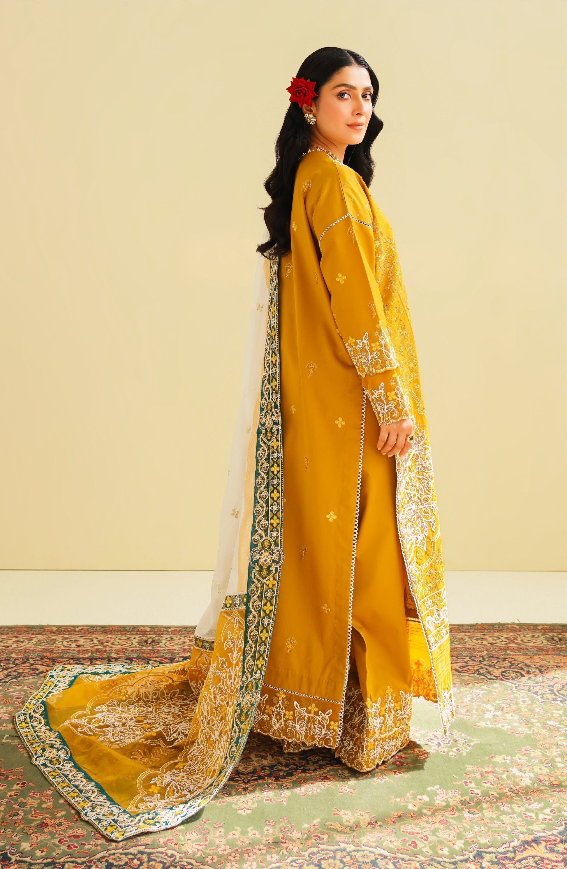 Maryum N Maria | Eid Luxury Lawn 24 | Sarah -  Maryum N Maria Luxury -  Agha Fabrics