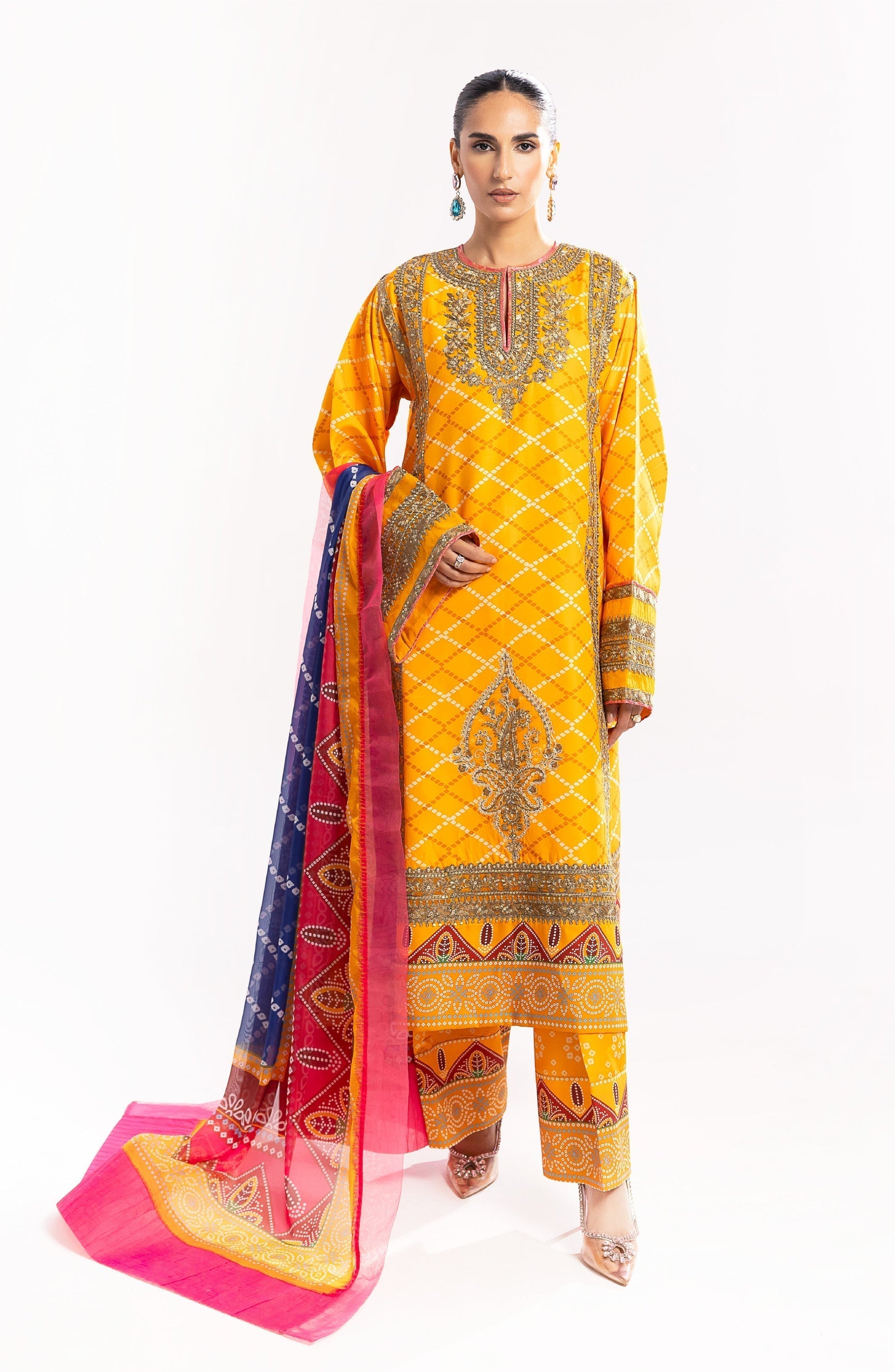 Maryum N Maria | Eid Luxury Lawn 24 | Bahar -  Maryam N Maria Luxury -  Agha Fabrics
