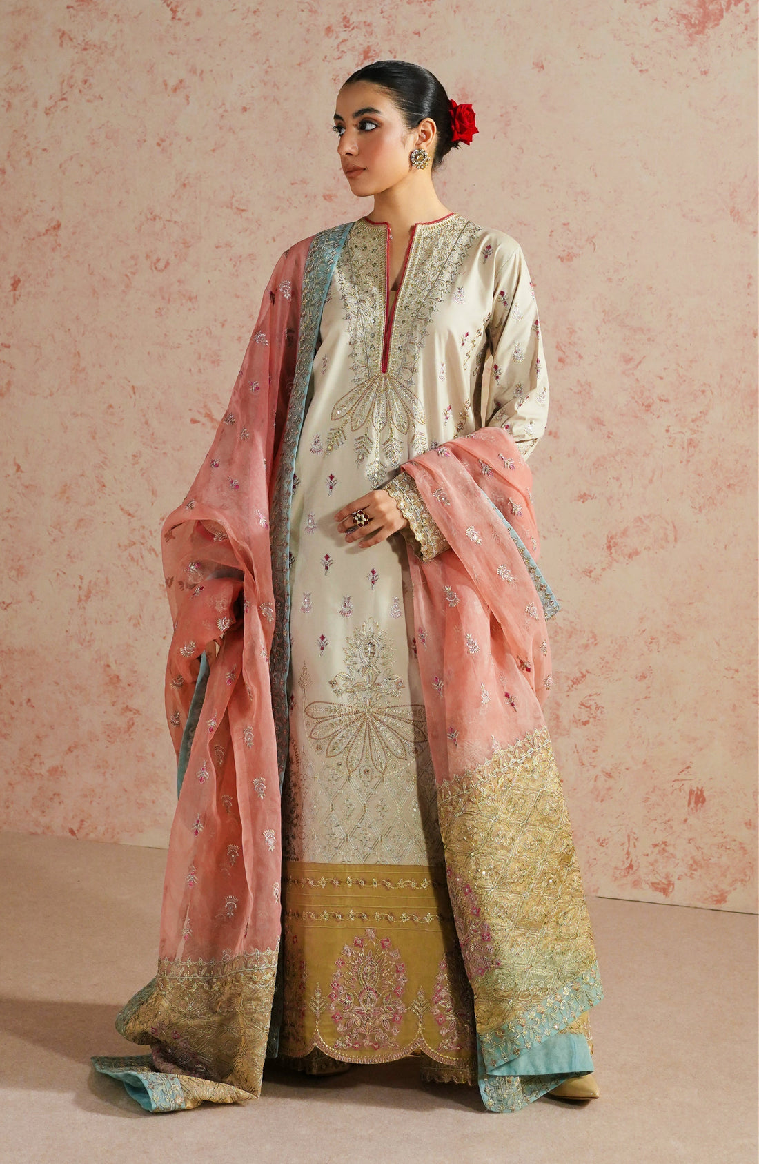 Maryum N Maria | Eid Luxury Lawn 24 | Alizeh -  Maryum N Maria Luxury -  Agha Fabrics